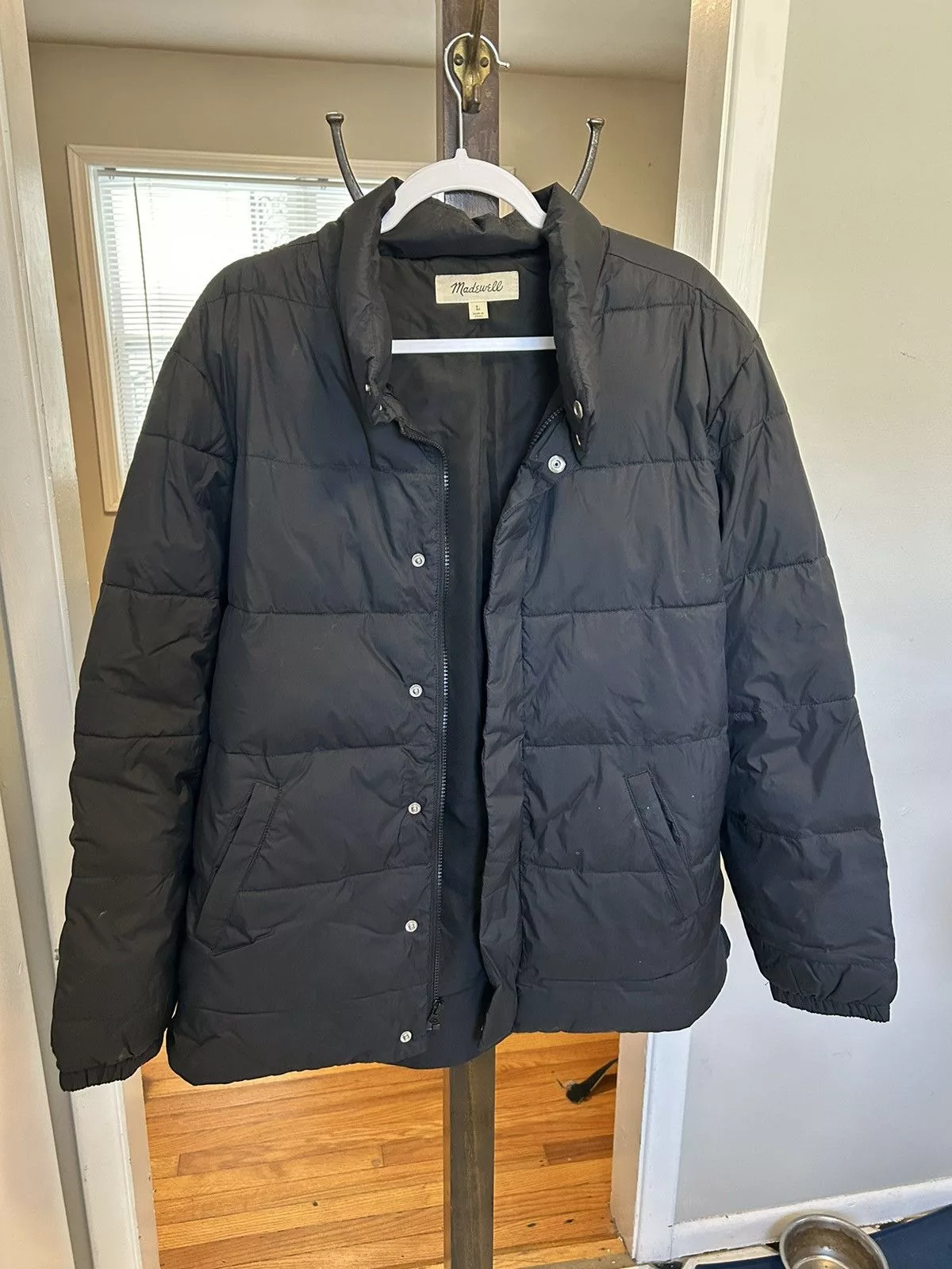 Madewell Light Jackets Madewell Men’s Light Down Jacket Black