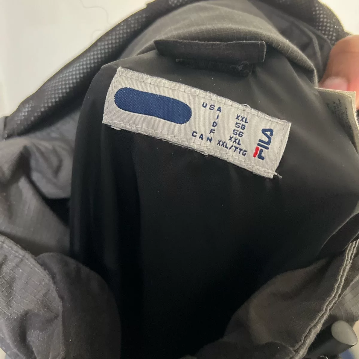 Fila Raincoats FILA Windbreaker Jacket Gray