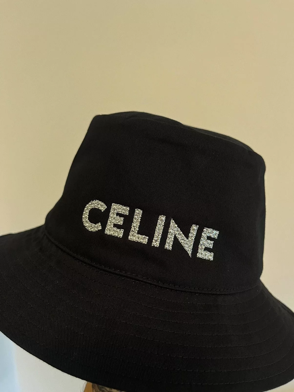 Celine Hats Celine bucket hat Black
