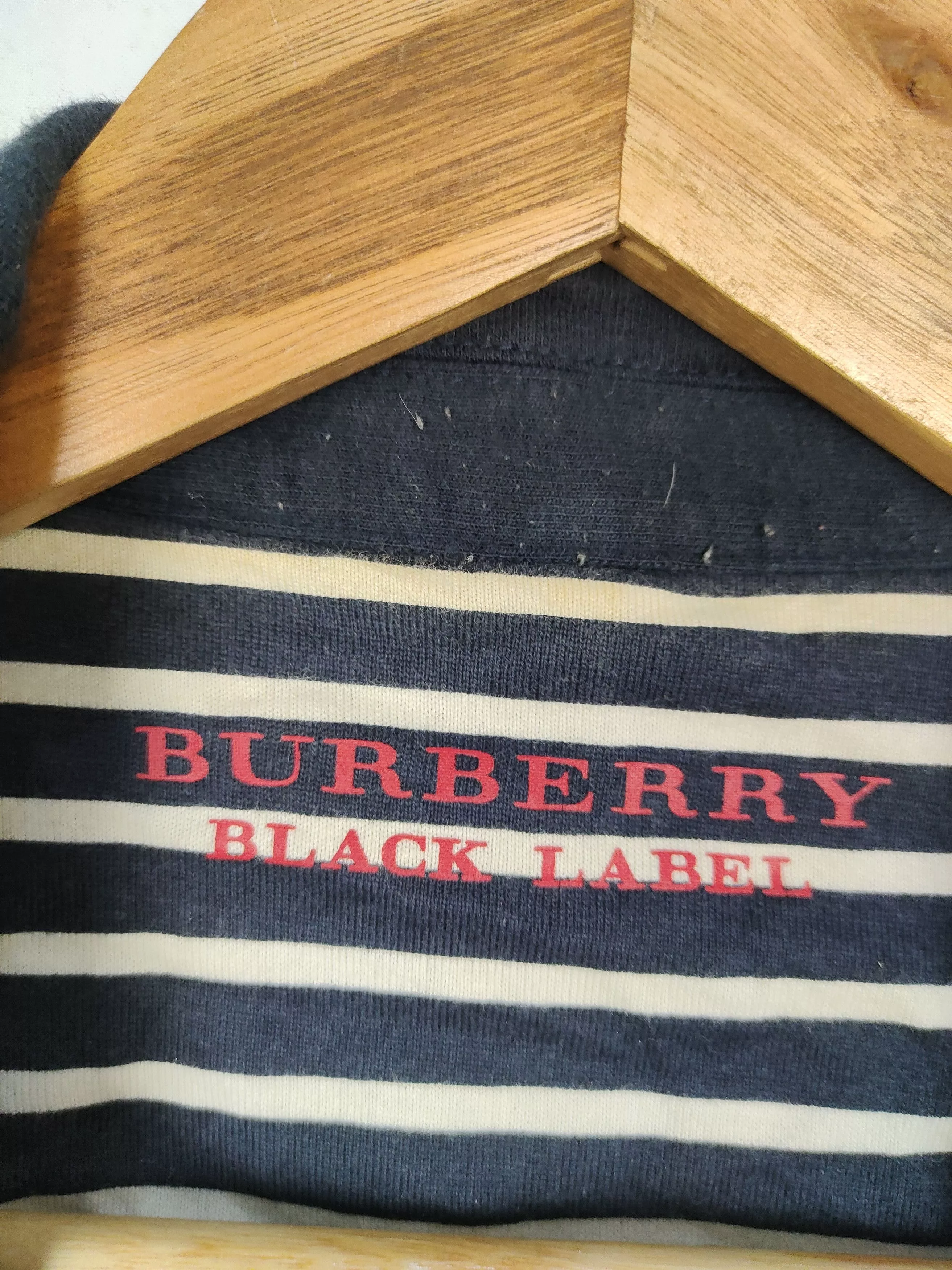 Black Label Light Jackets Black Label × Burberry × Designer Burberry Black Label Cotton Blazer Jacket Blue