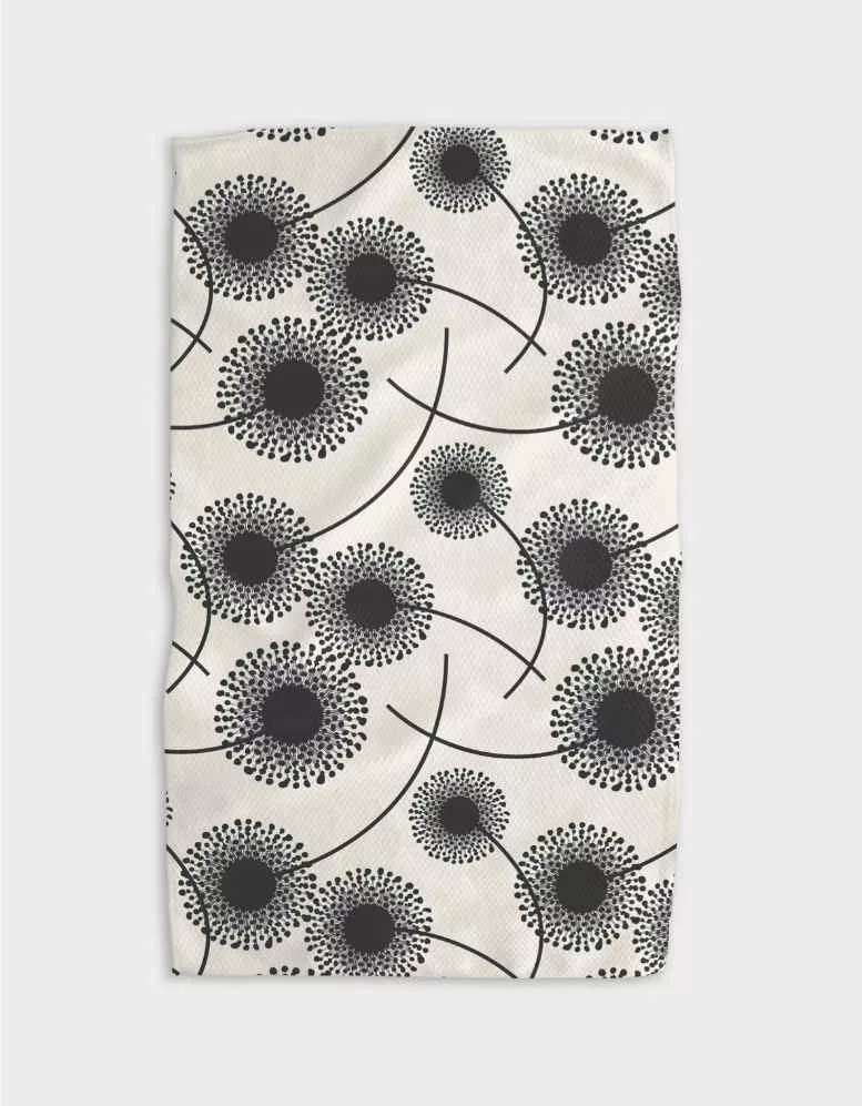 Fully Bloomed Kitchen Tea Towel