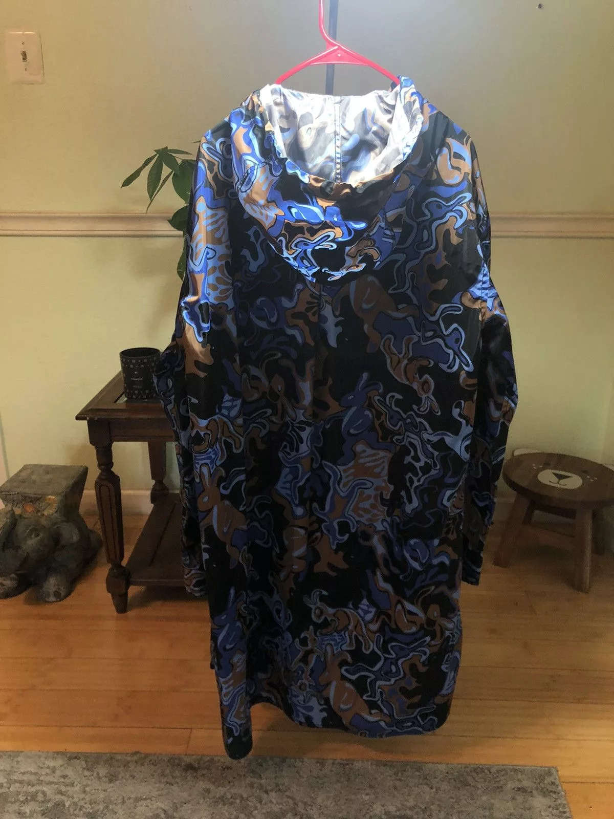 Marni Raincoats Marni dance bunny nylon coat Blue