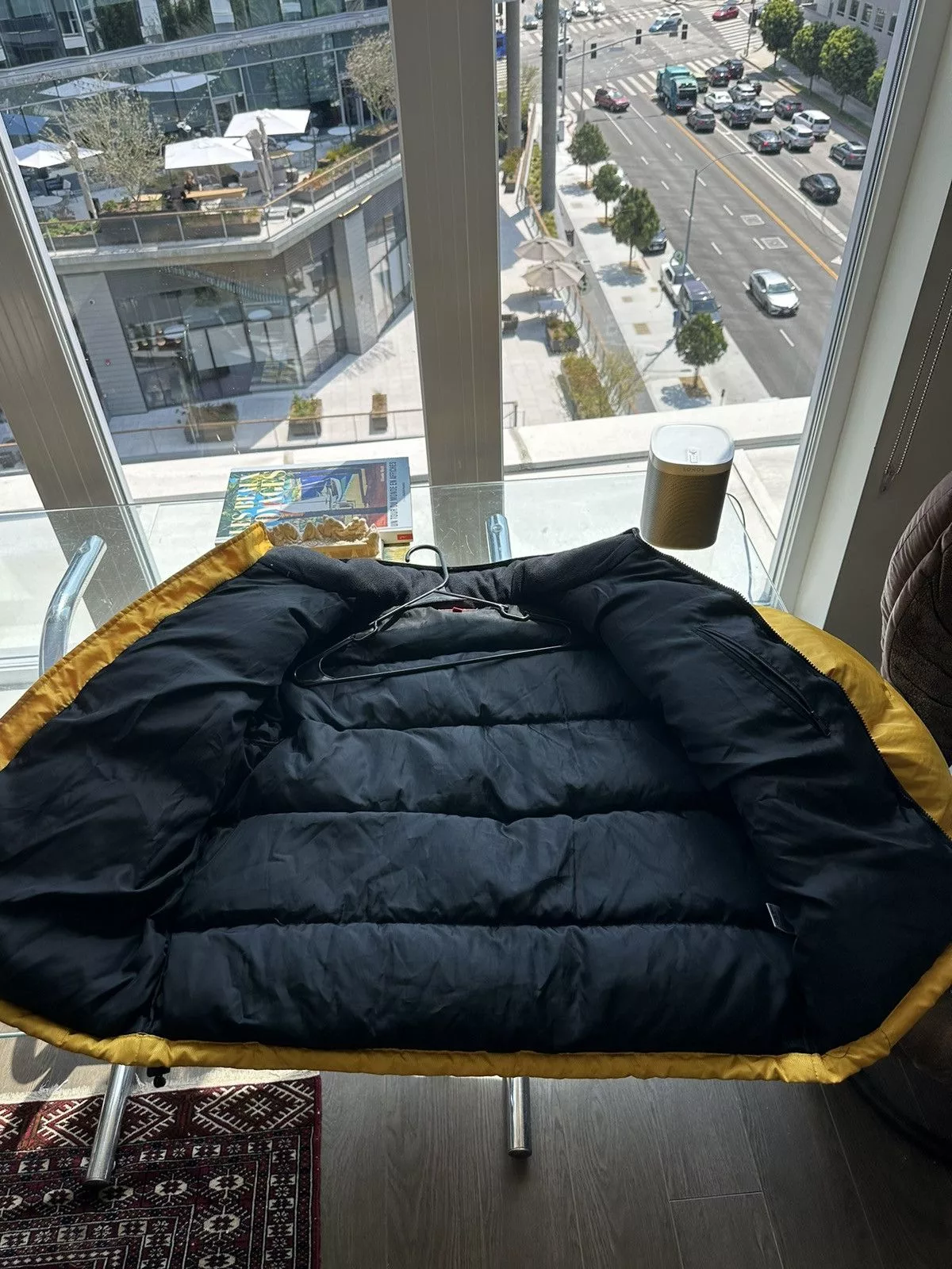 Supreme Heavy Coats Supreme Yellow Puffer Reflective