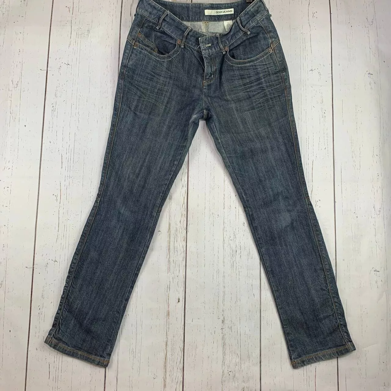 DKNY Jeans DKNY Size 6 Denim Mid Rise Jeans Pants Womens Blue