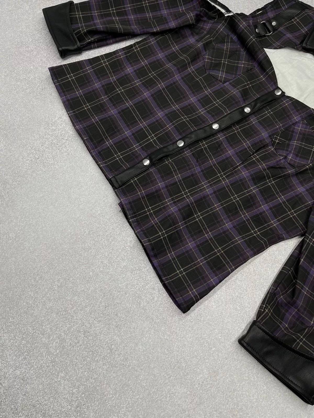 Killstar Button Ups Killstar × Vintage Killstar Women’s Light Jacket Into a cage Black Streetwear