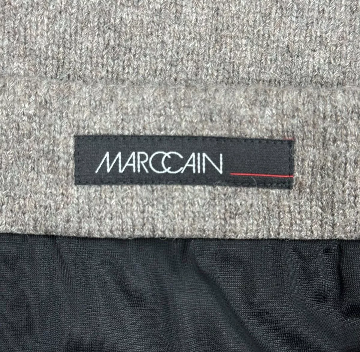 Other Mini Skirts Other Marc Cain Mini Skirt Wool-Cotton Knit Structured size 2 Brown