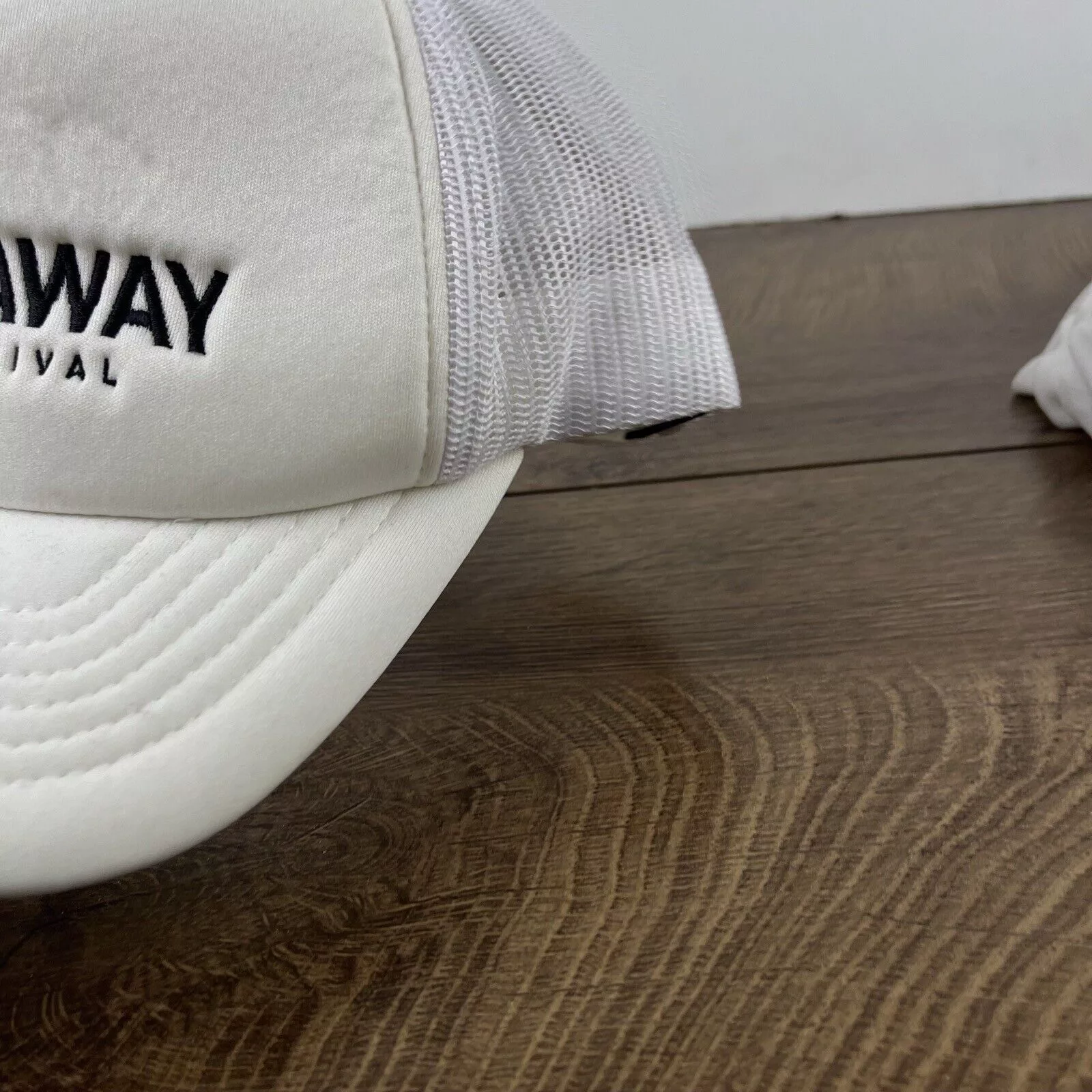 Other Hats Other Breakaway Musical Festival Hat White Cap Hat Adjustable Hat