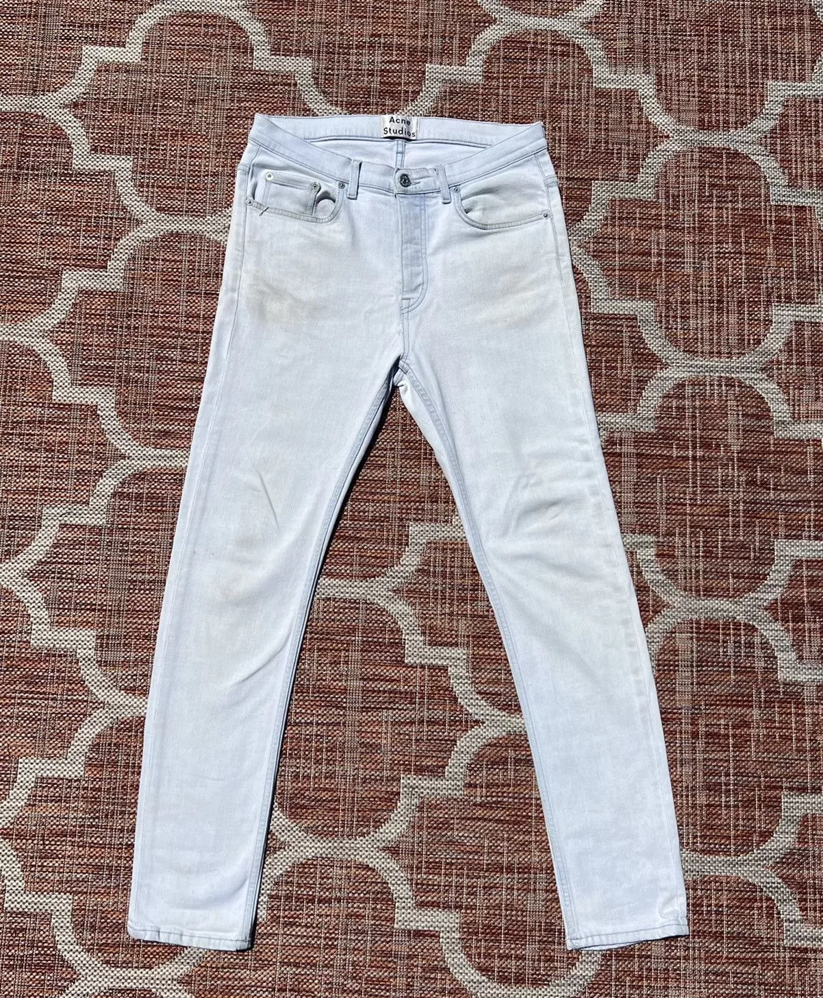Acne Studios Denim Acne Studios Light Wash Denim Jeans Blue