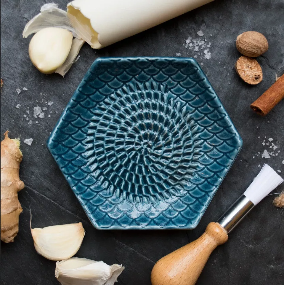 --Teal Grate Plate
