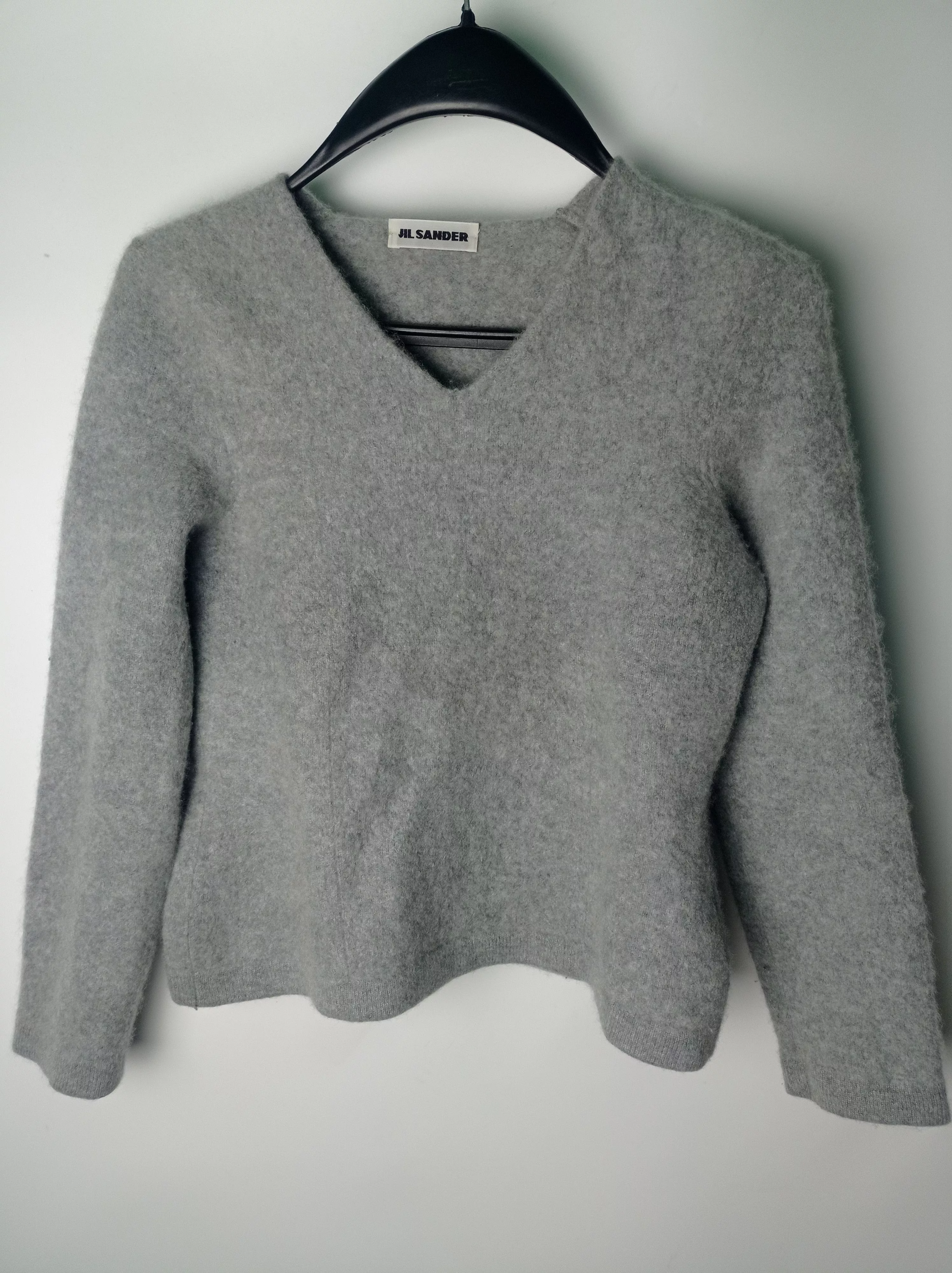 Jil Sander Sweaters Jil Sander × Vintage Vintage luxury designer streetwear Jil Sander sweater Gray