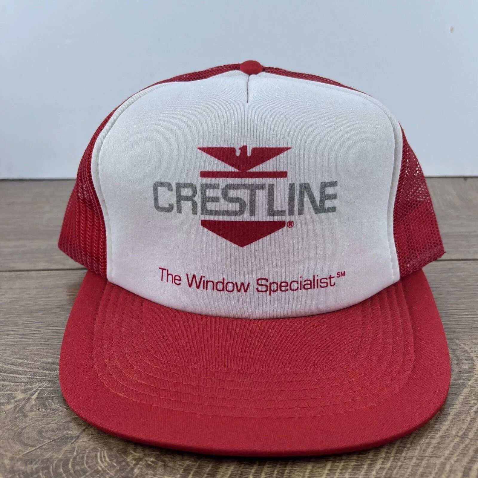 Other Hats Other Crestline Hat The Window Specialist Hat Red Adjustable Hat R
