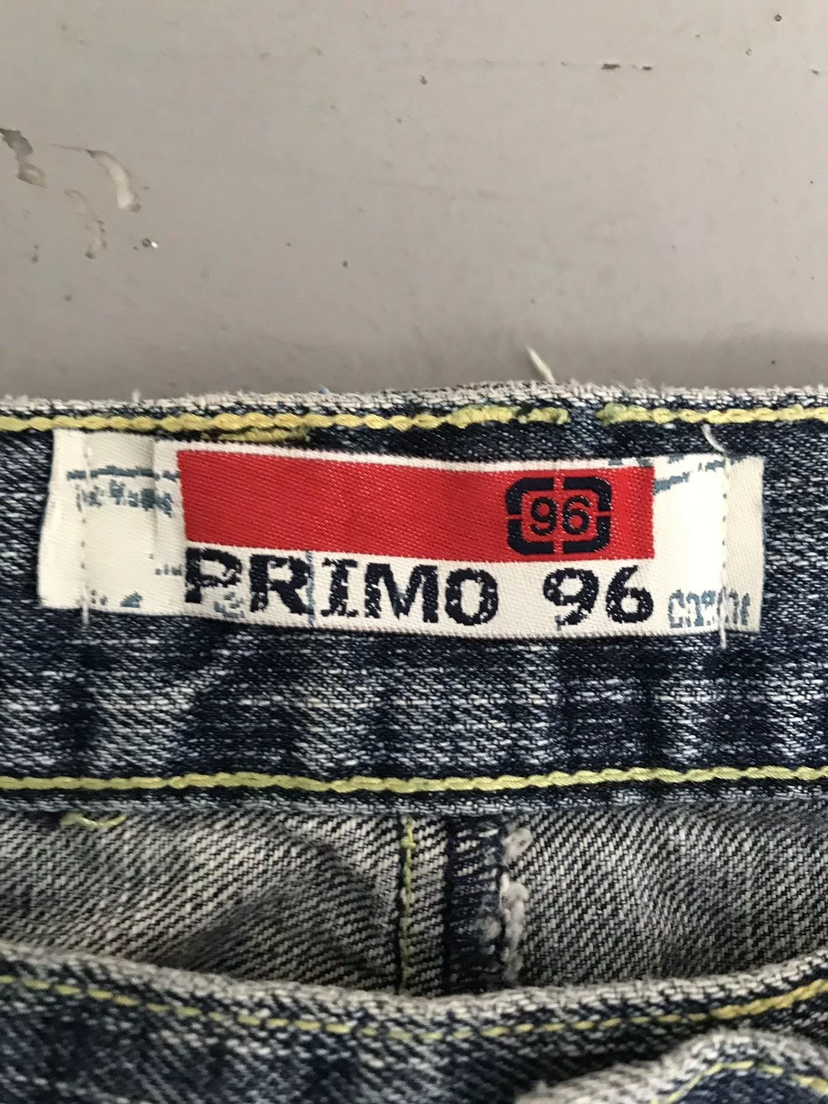 Vintage Denim Vintage pime 96 embroidered denim Blue