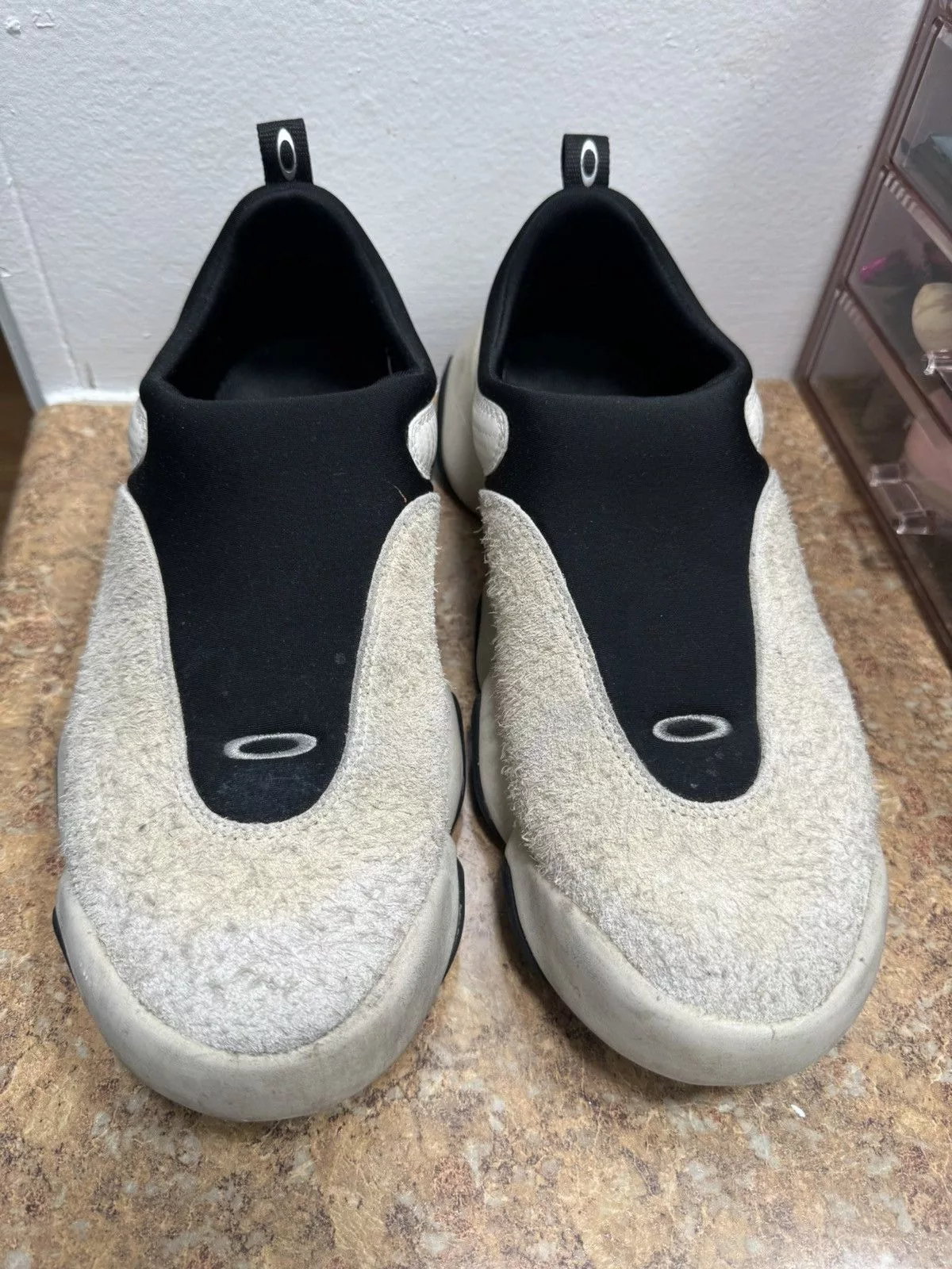 Brain Dead Slip Ons Brain Dead x Oakley White