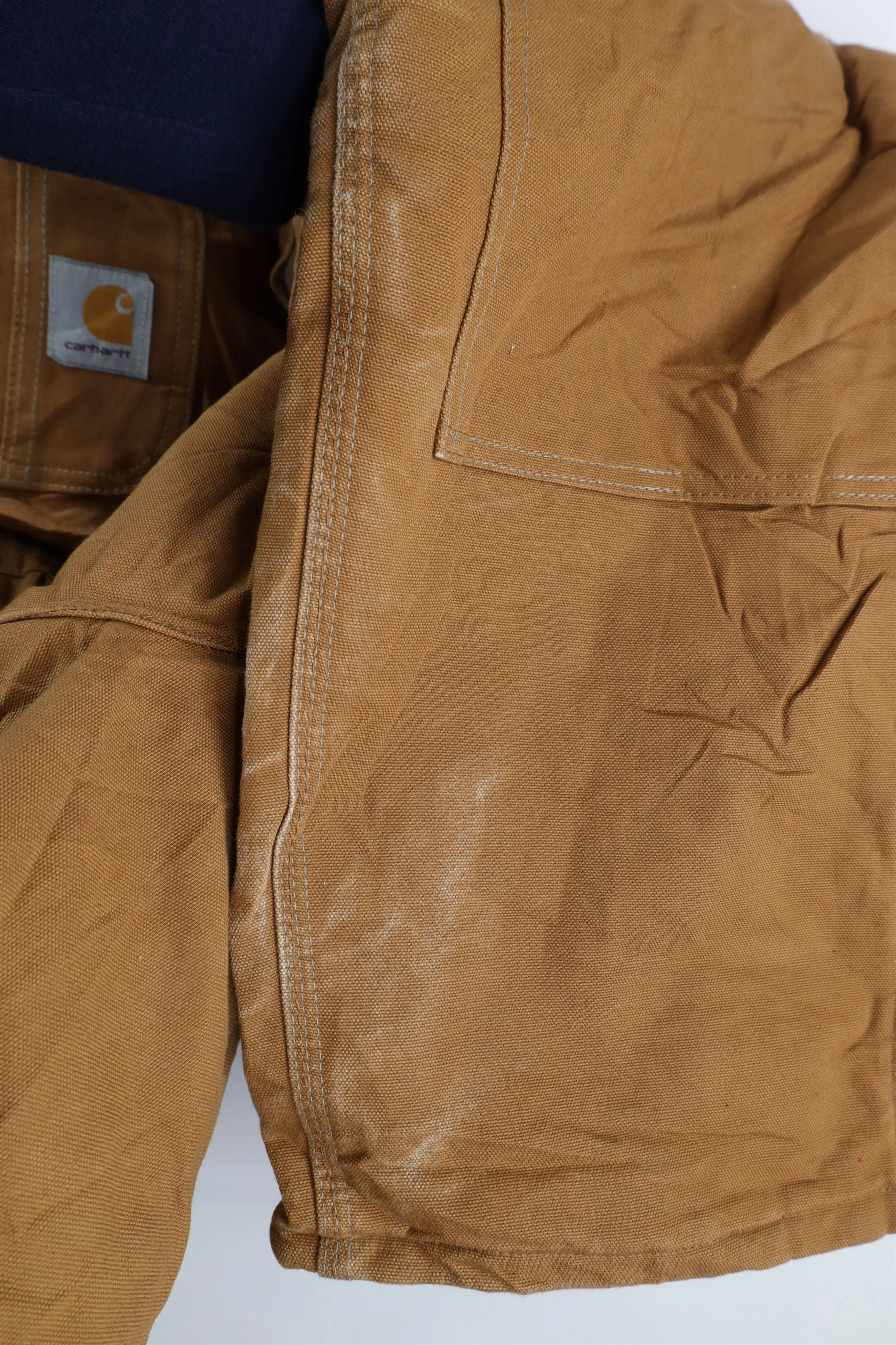 Carhartt Overalls Jumpsuits Carhartt × Vintage Vintage Y2K 2002 Carhartt Wide Leg Double Knee Overalls Brown