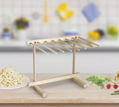 Wooden Pasta Drying Rack