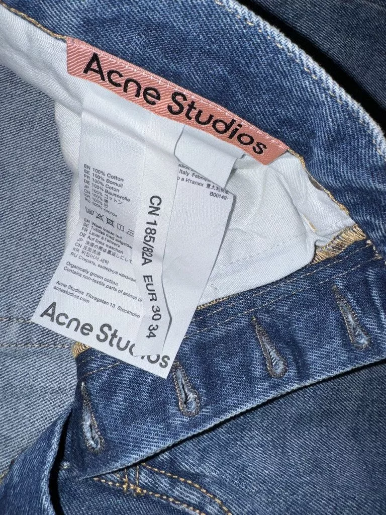 Acne Studios Denim Deep Blue Denim Jeans Acne Studios EUR 30 34