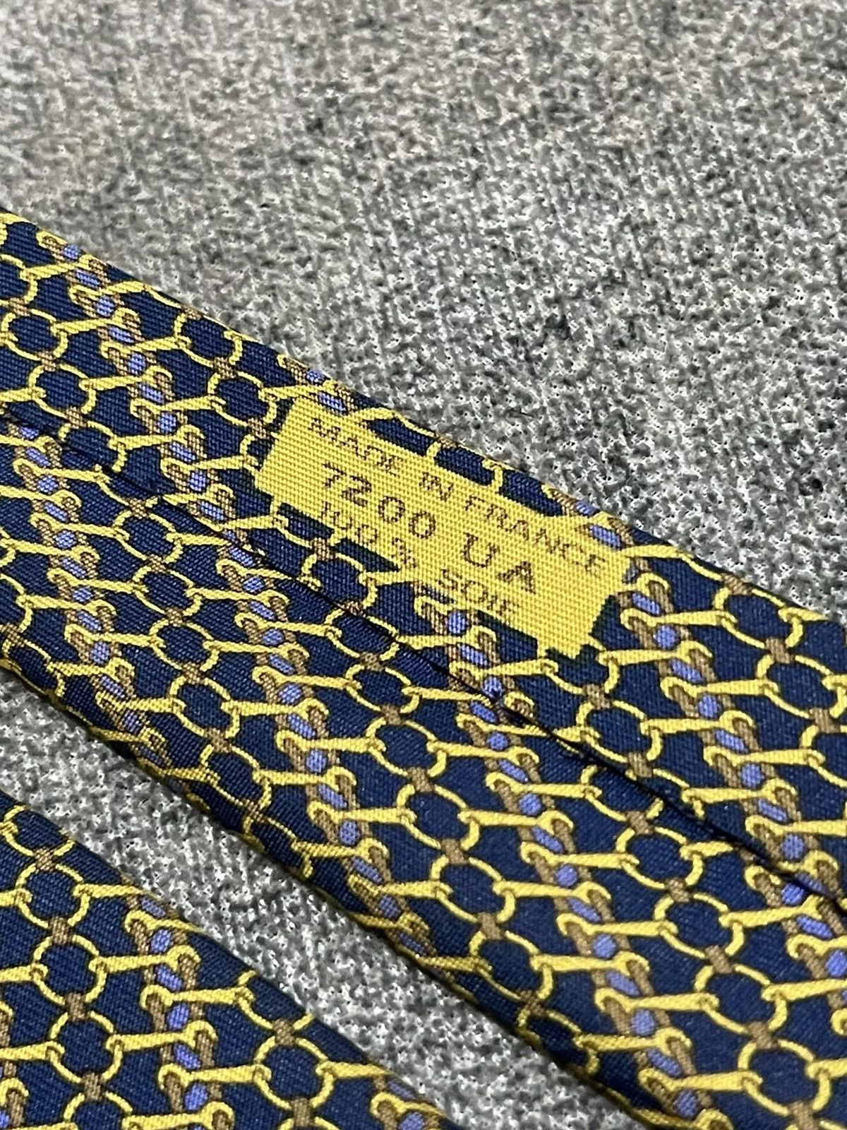 Hermes Ties Pocketsquares Hermes Silk Tie 7200 UA Multi