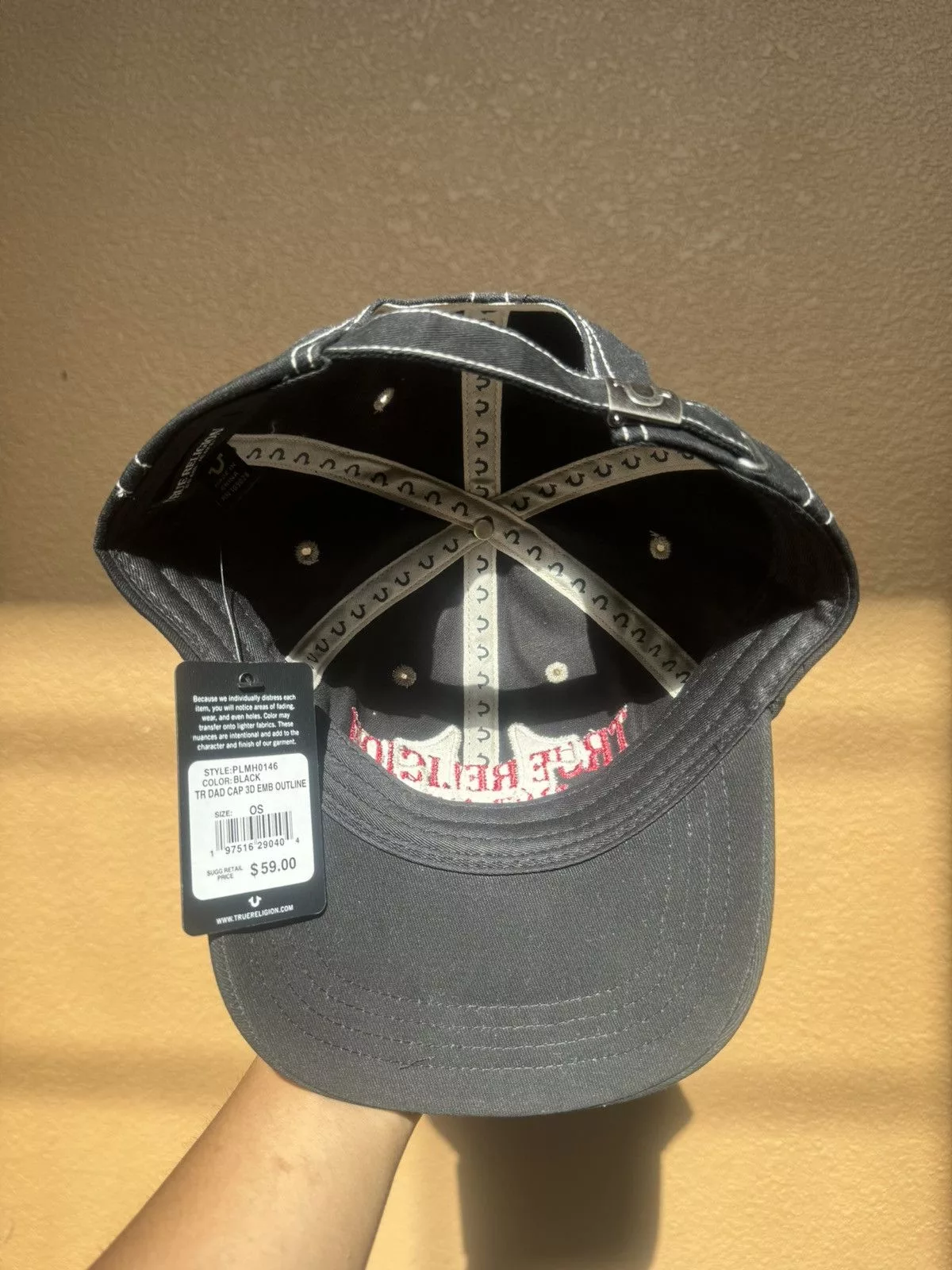 True Religion Hats Black