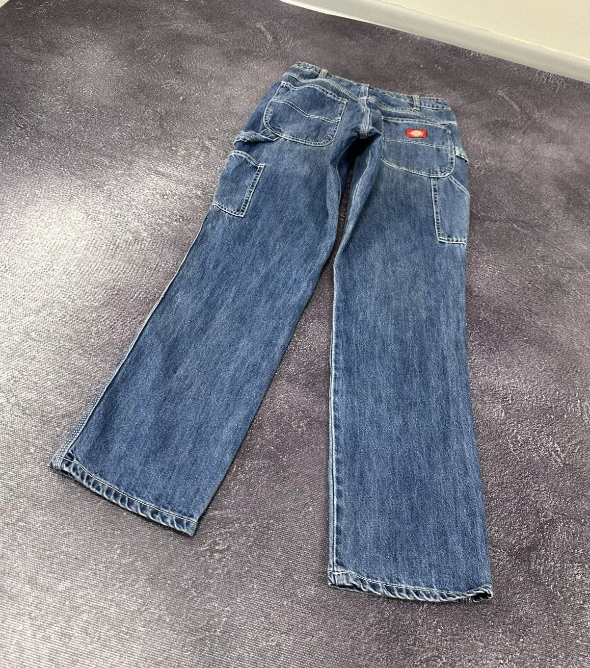 Dickies Denim Vintage Dickies Y2K Blue Work Hype Slim Jeans Streetwear