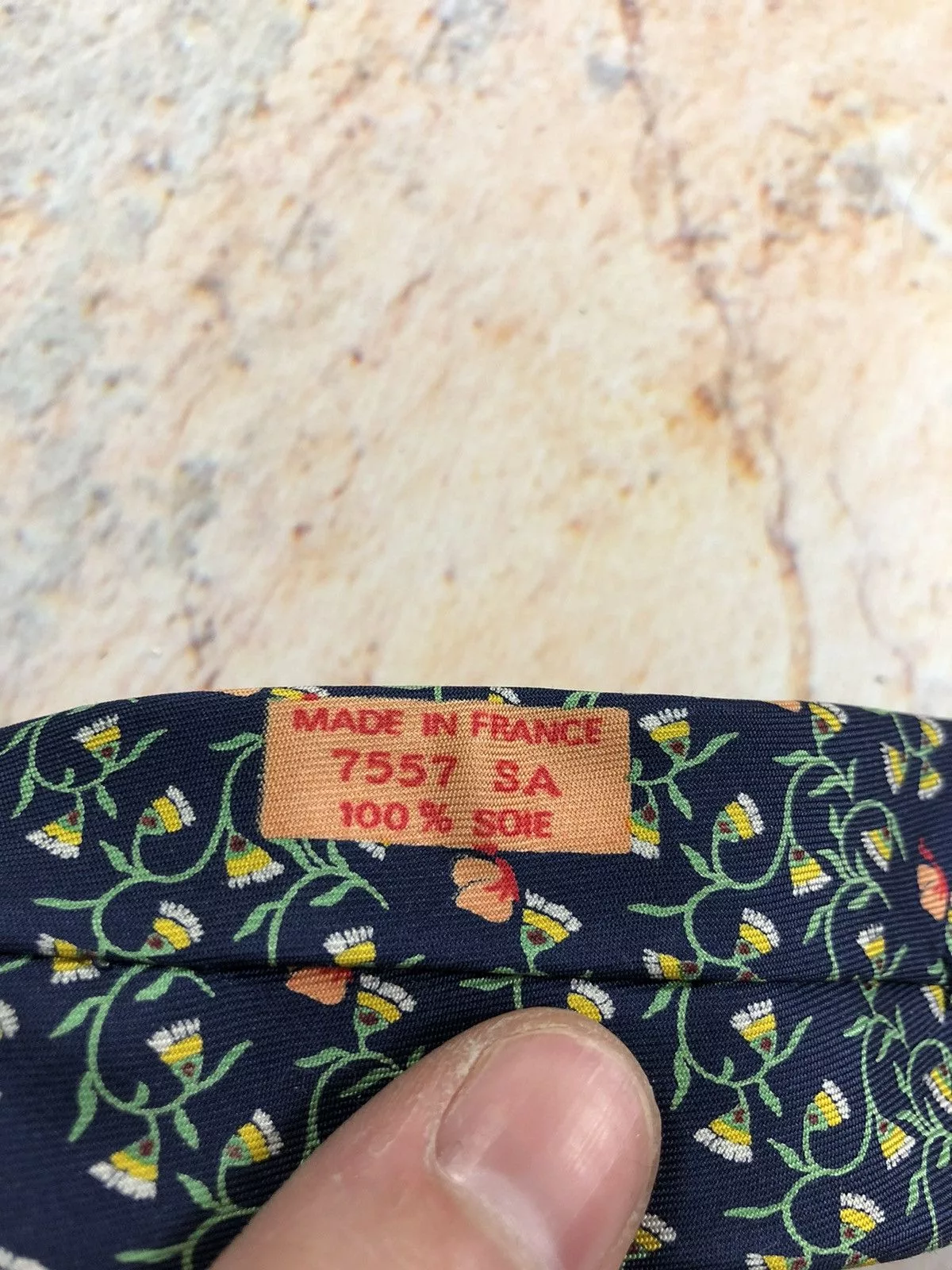 Hermes Ties Pocketsquares Hermes silk tie Green