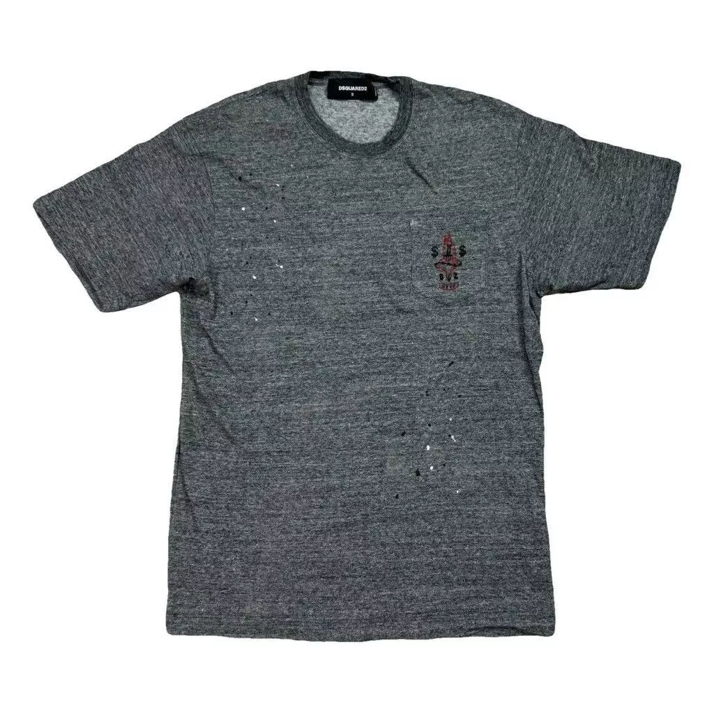 Dsquared2 Short Sleeve T Shirts Dsquared2 Tshirt Size: S Gray