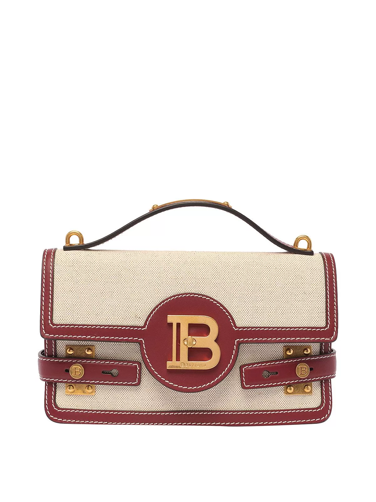 Balmain Bags Luggage Balmain o1w1db10624 Shoulder Bag in Natural White