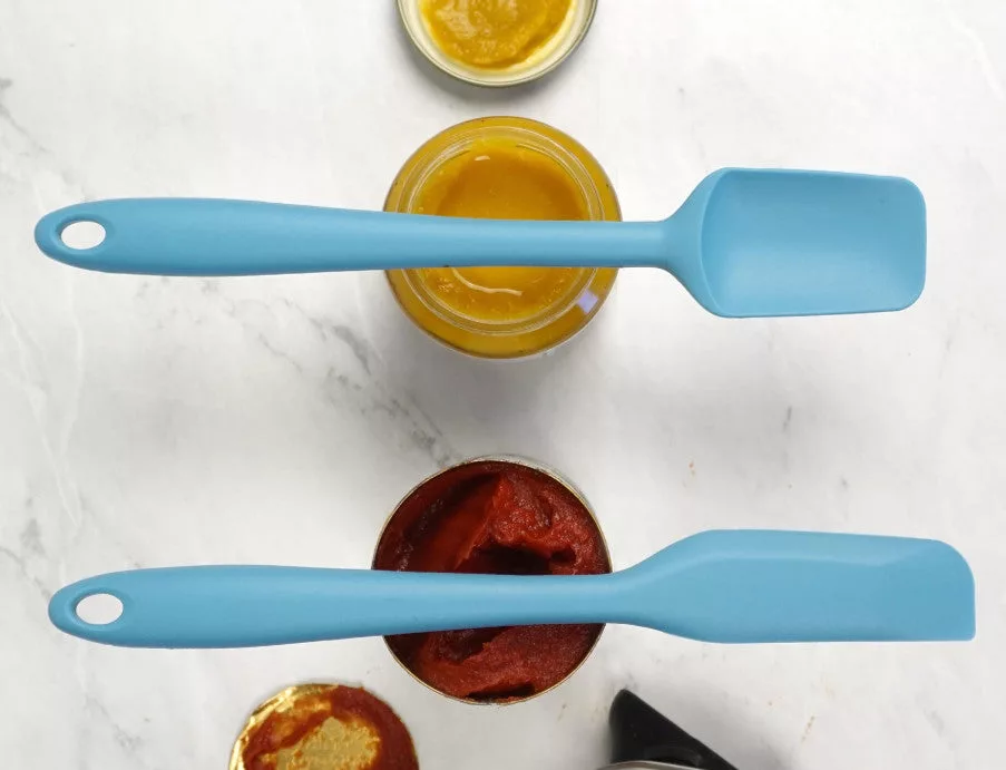 Turquoise Mini Spoon & Spatula