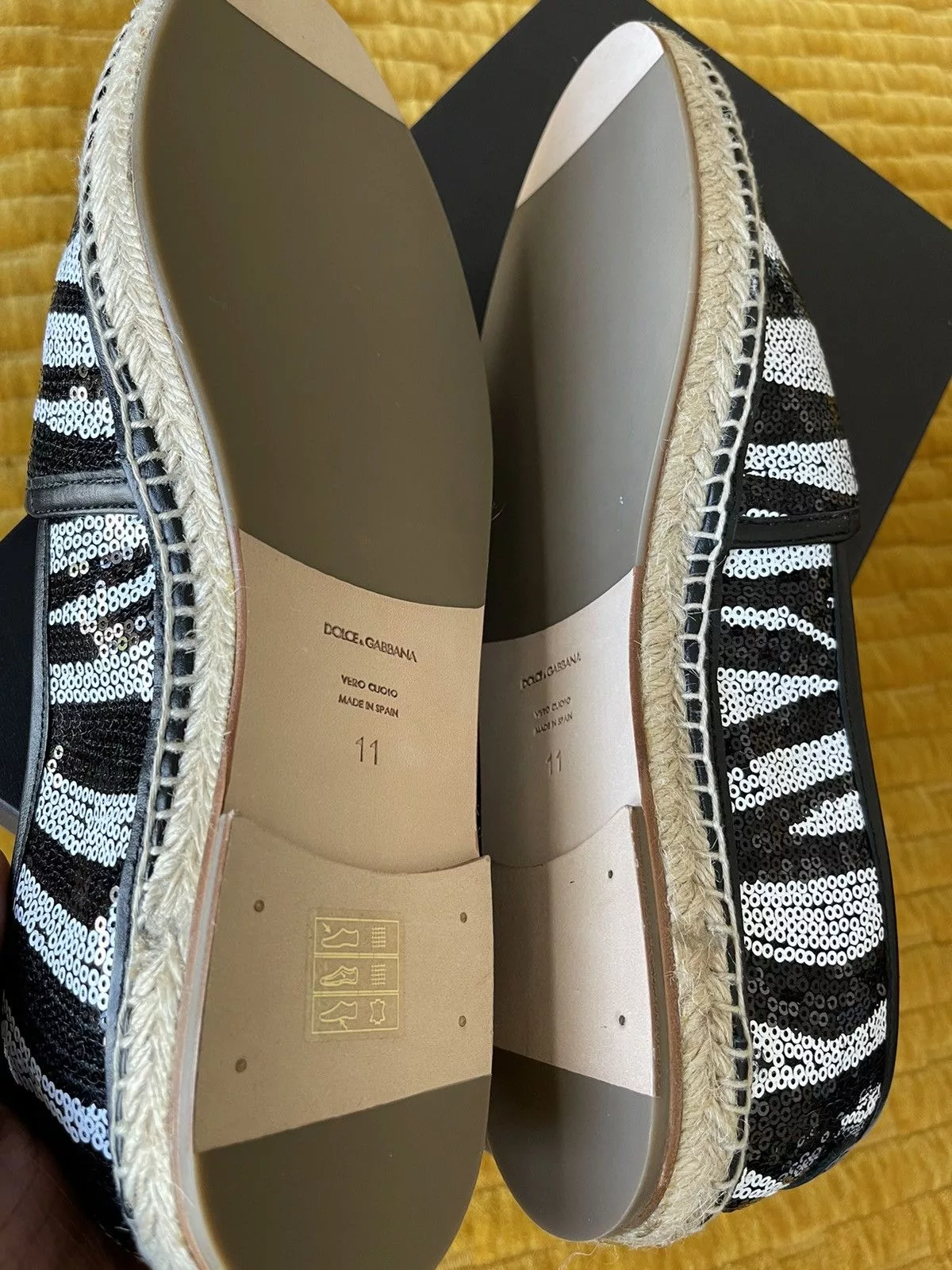 Dolce & Gabbana Slip Ons DOLCE & GABBANA ZEBRA PRINT SLIP ON Multi