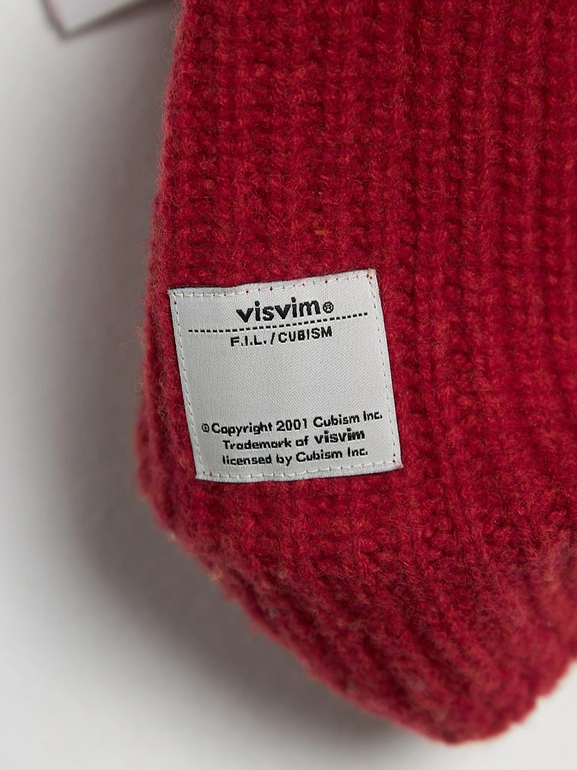 Visvim Hats Visvim Red Logo Patched Cotton Hat