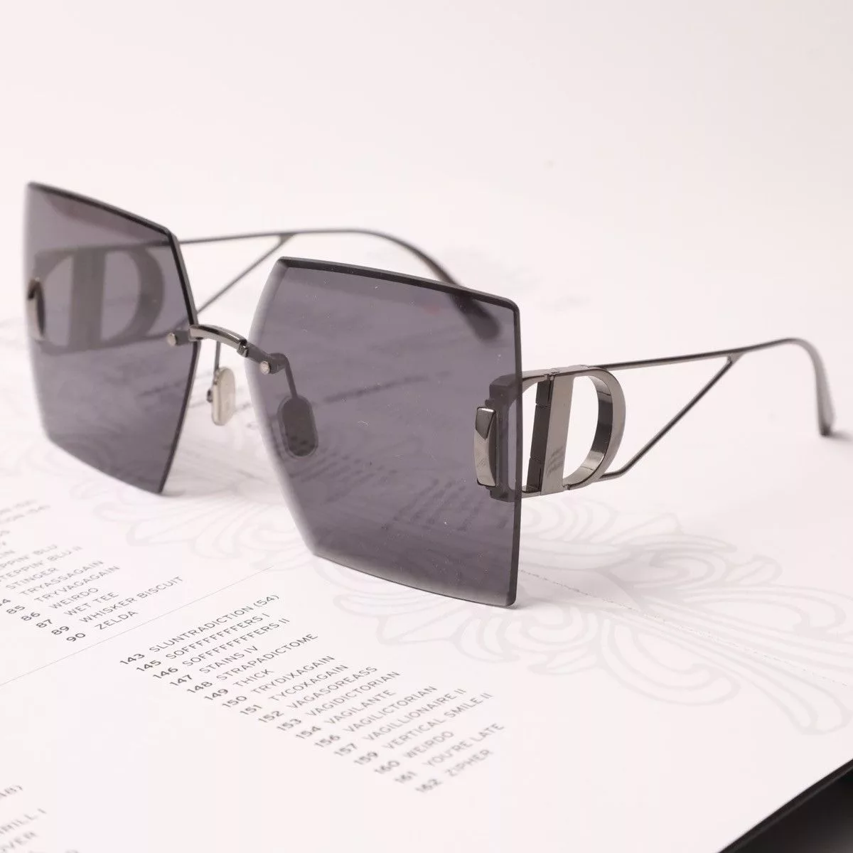 Dior Sunglasses DIOR 30MONTAIGNE S7U SUNGLASSES Black