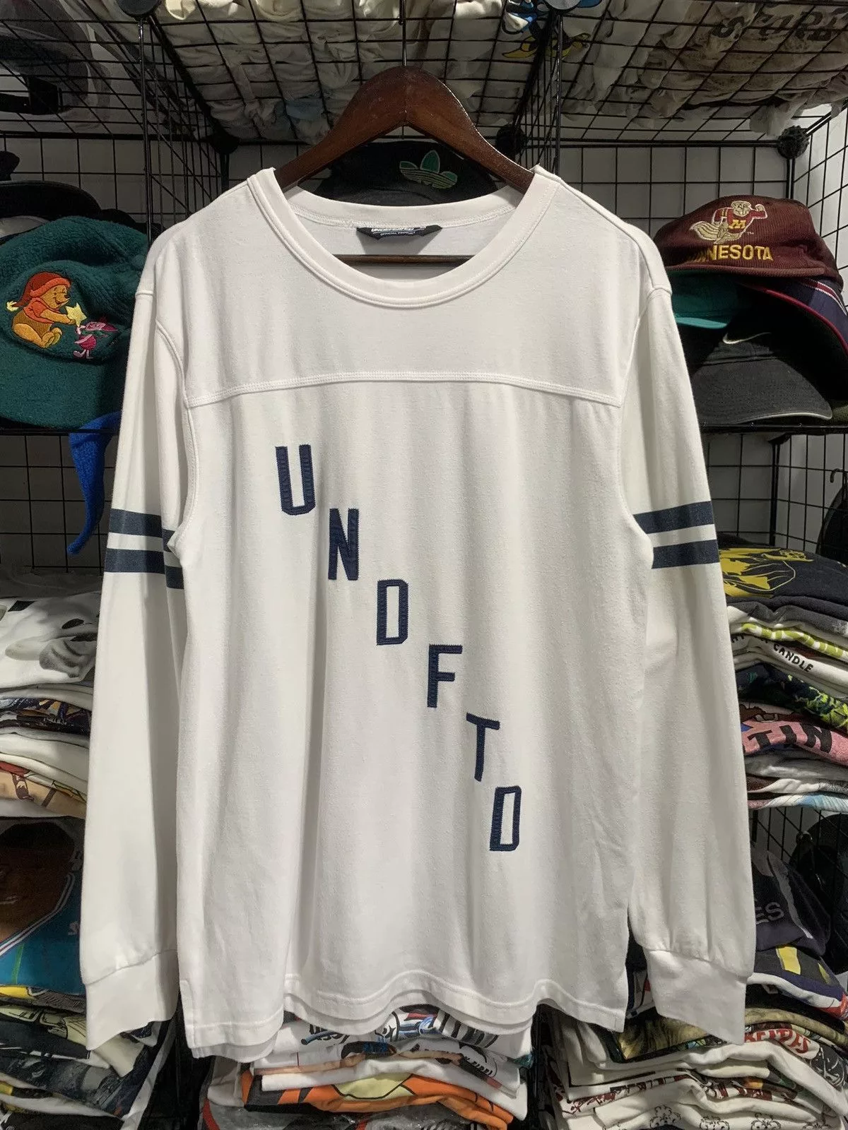 Undefeated Long Sleeve T Shirts Undefeated Longsleeve Tshirt White