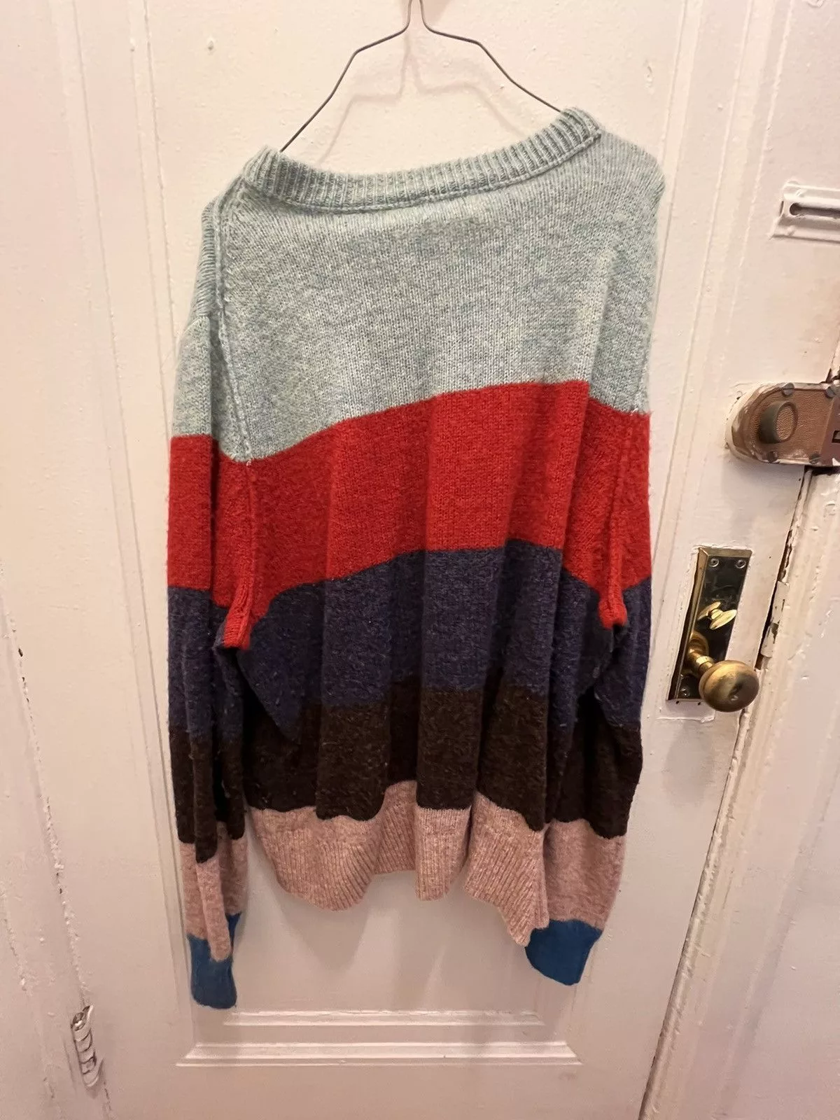 Acne Studios Sweaters Knitwear Acne Studios Striped Knit Sweater Red
