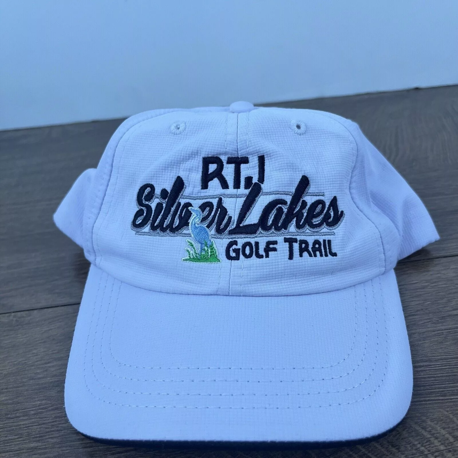 Other Hats Other Silver Lakes Hat RT I Golf Trail Hat White Hat Adjustable Wh