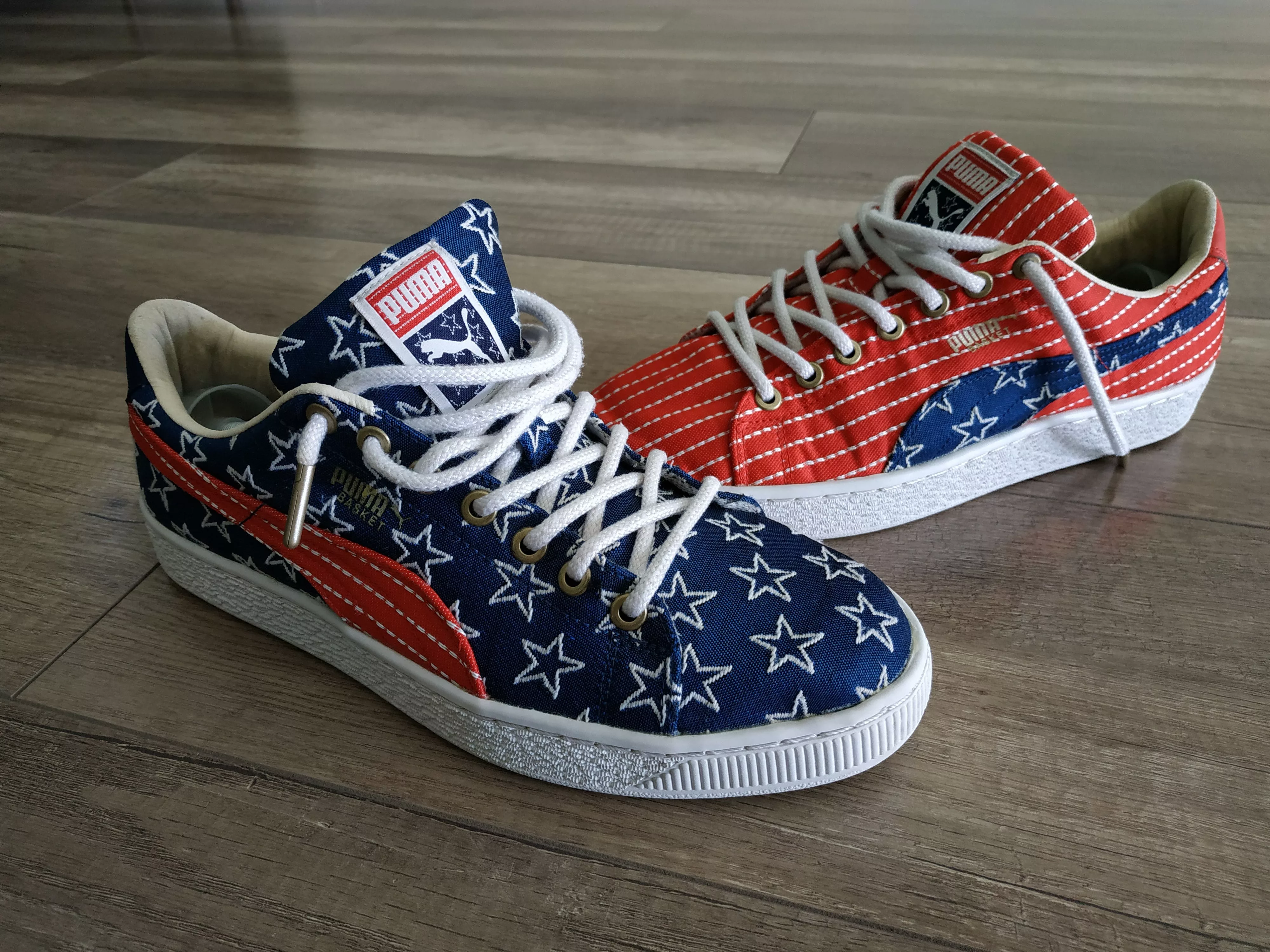 Puma Low Top Sneakers PUMA Basket Classic "4th Of July'" Men's Sneakers, EUR 40,5 Multi