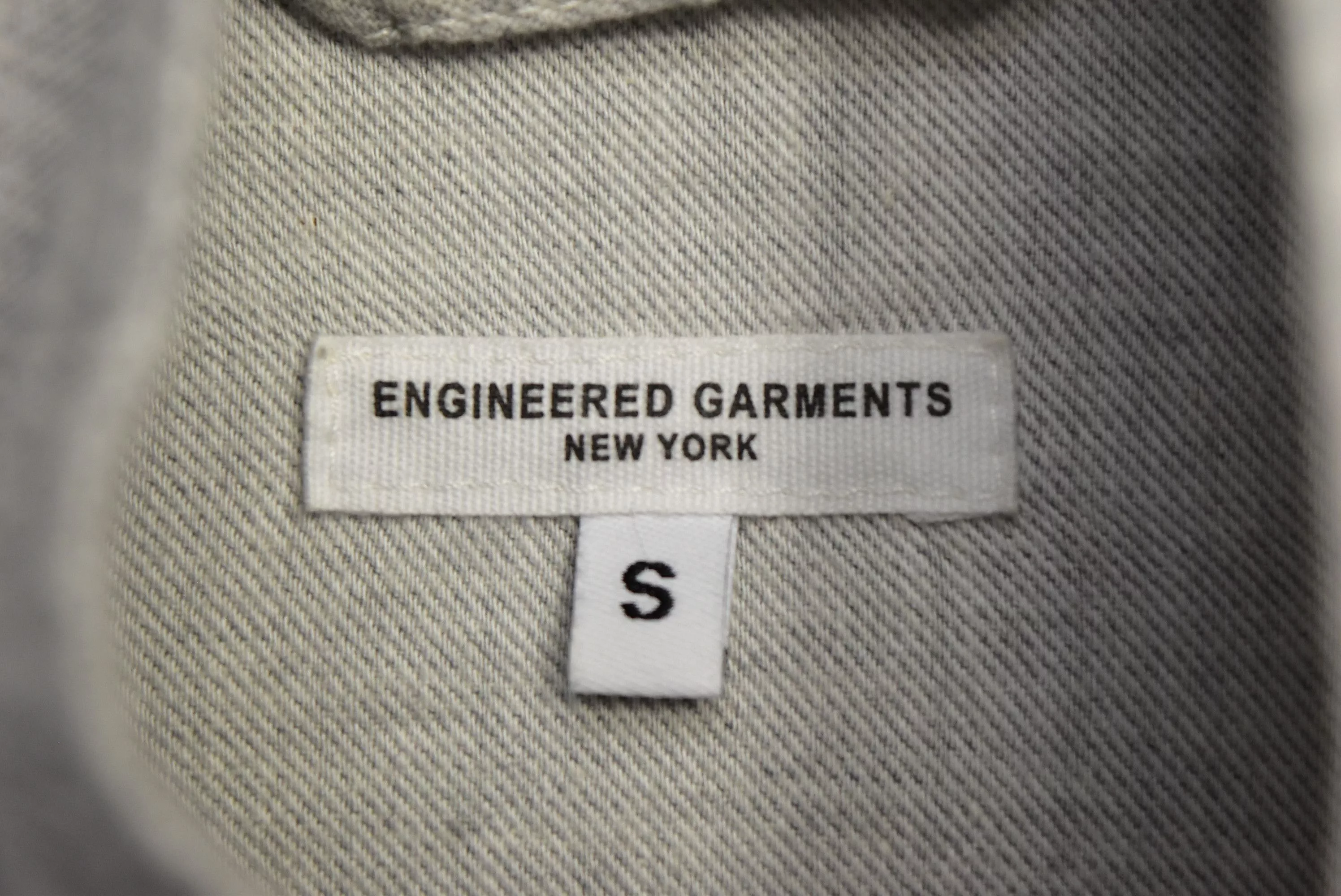Engineered Garments Light Jackets ENGINEERED GARMENTS/work pocket jacket/28742 - 836 80 Gray