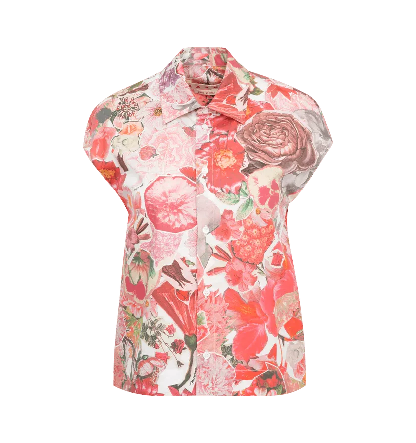 Marni Button Ups Marni o1h1sh10624 Shirt in Pink Multi