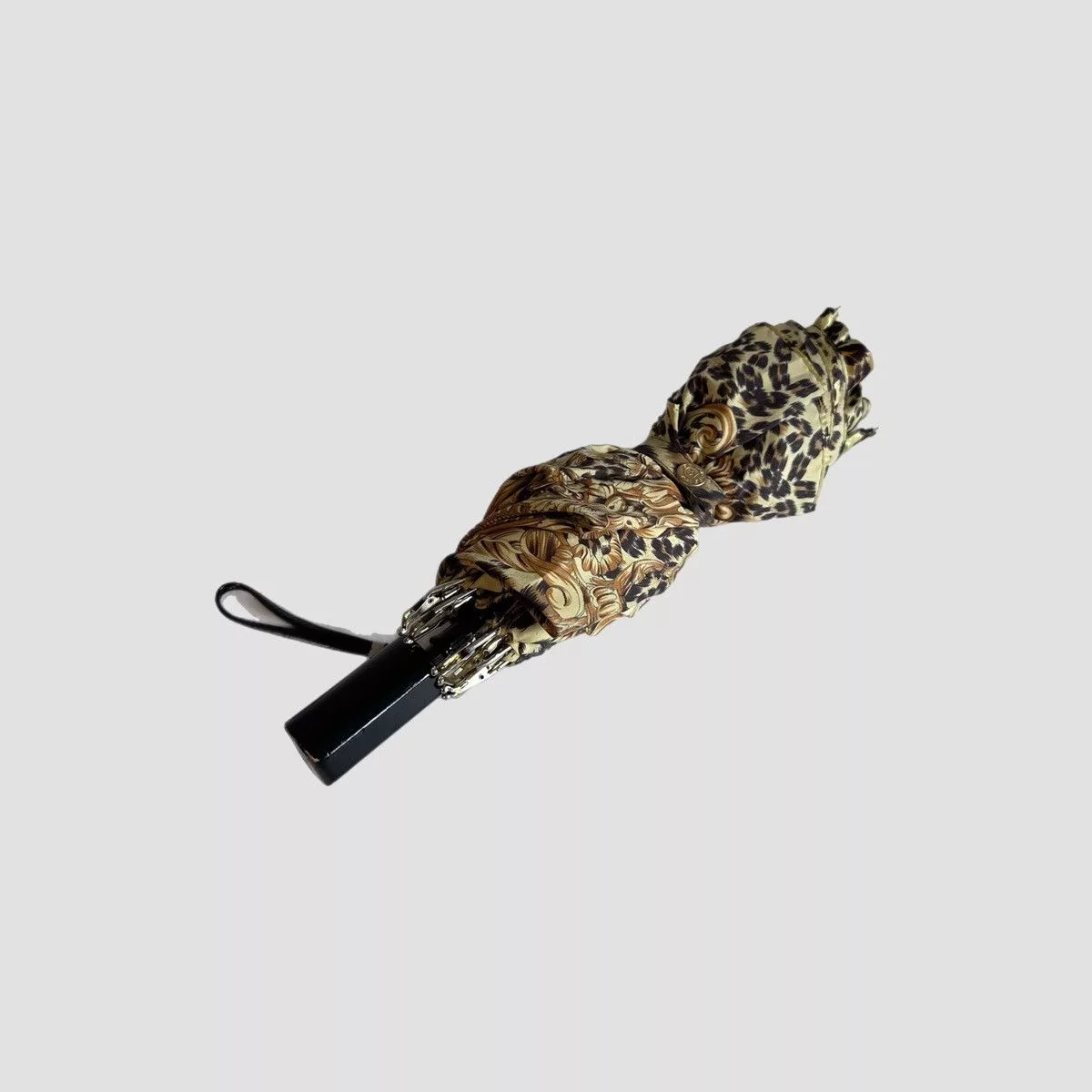 Versace Miscellaneous Versace Baroque Umbrella Black
