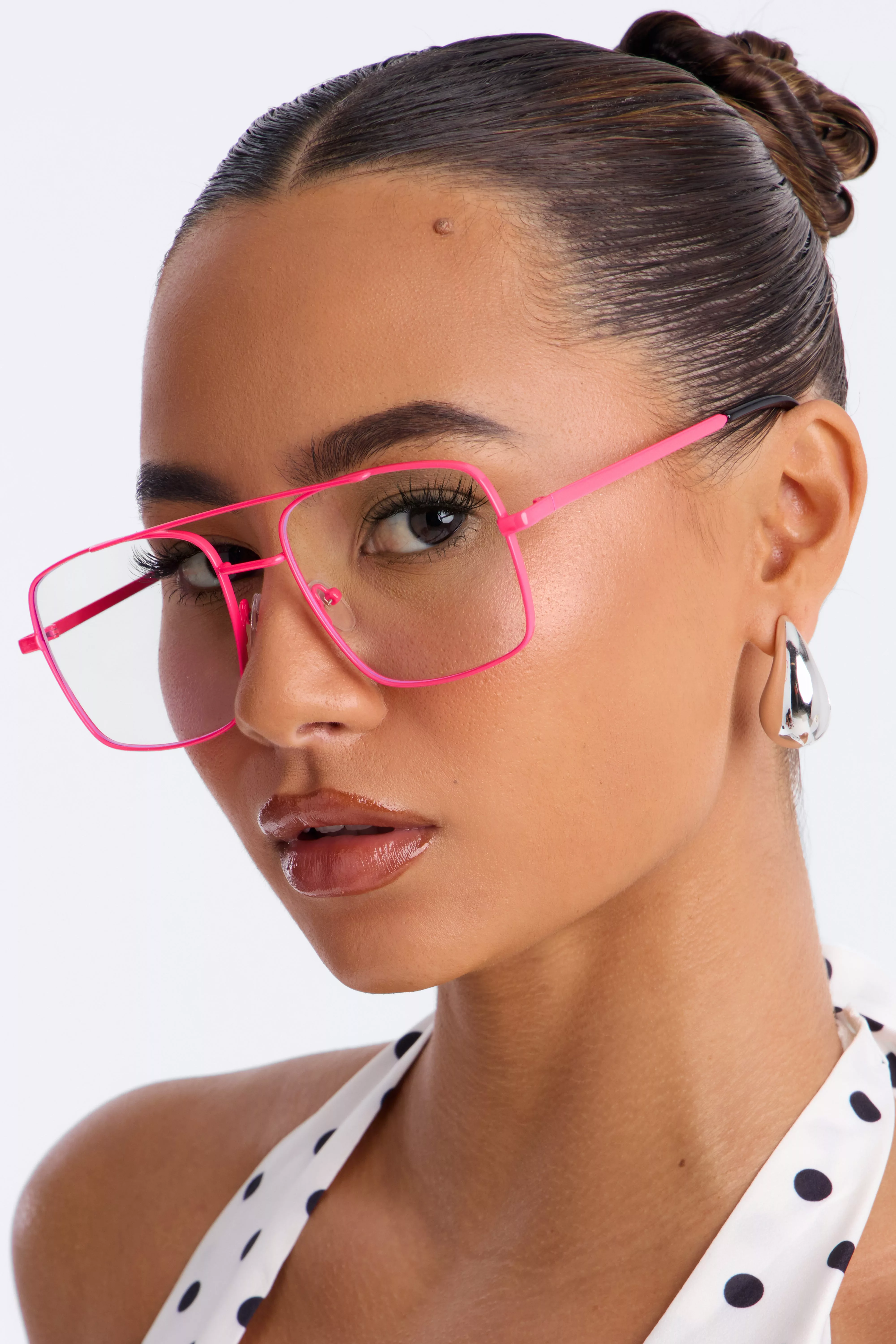 Playing It Smart Blue Light Glasses - Pink