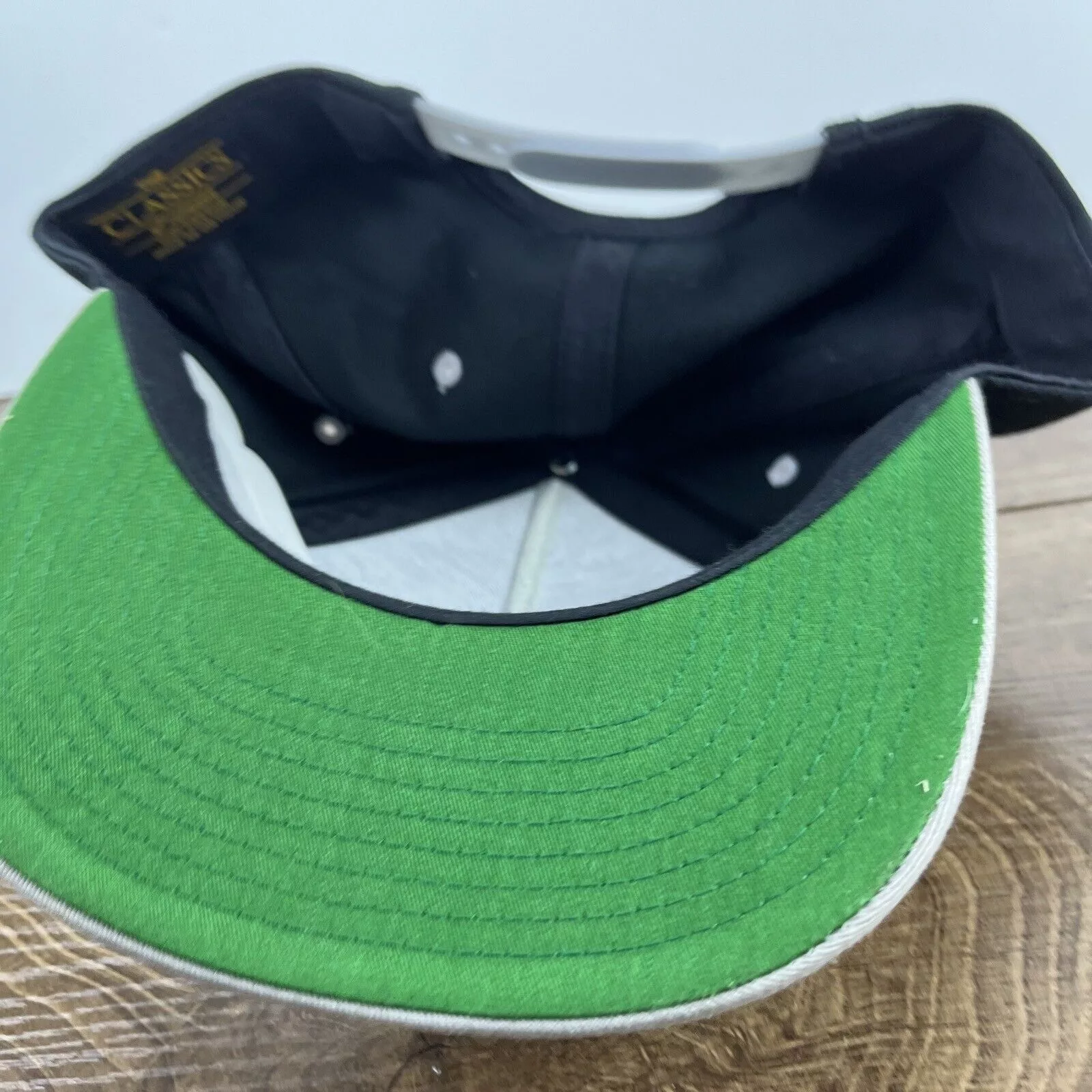 Other Hats Other Plain Black Gray Snapback Hat Black Hat Snapback Adjustable