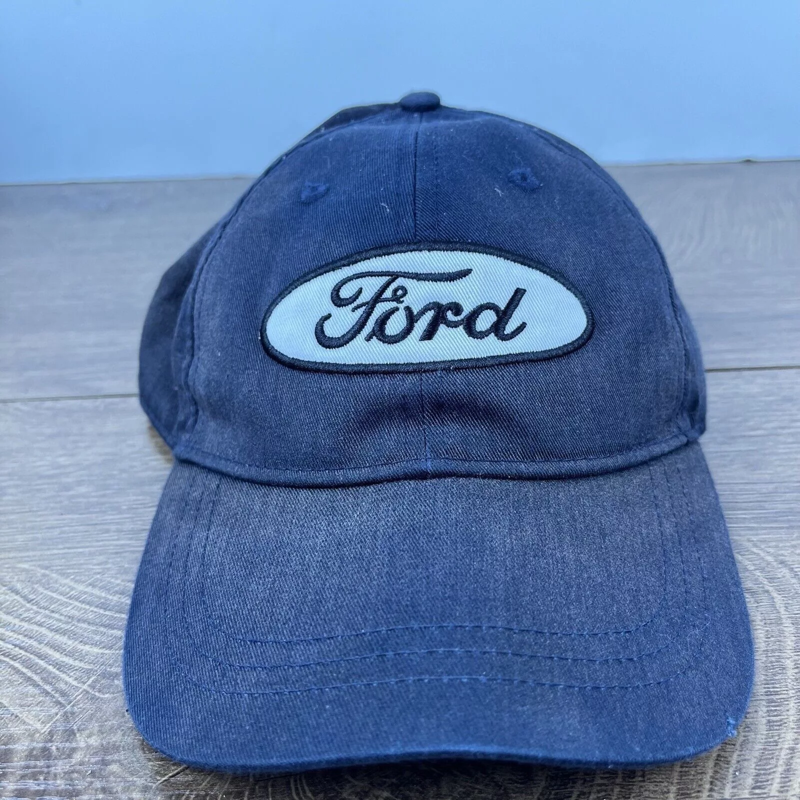 Ford Hats Ford Hat Ford Motor Company Hat Blue Adjustable Hat Blue Adu