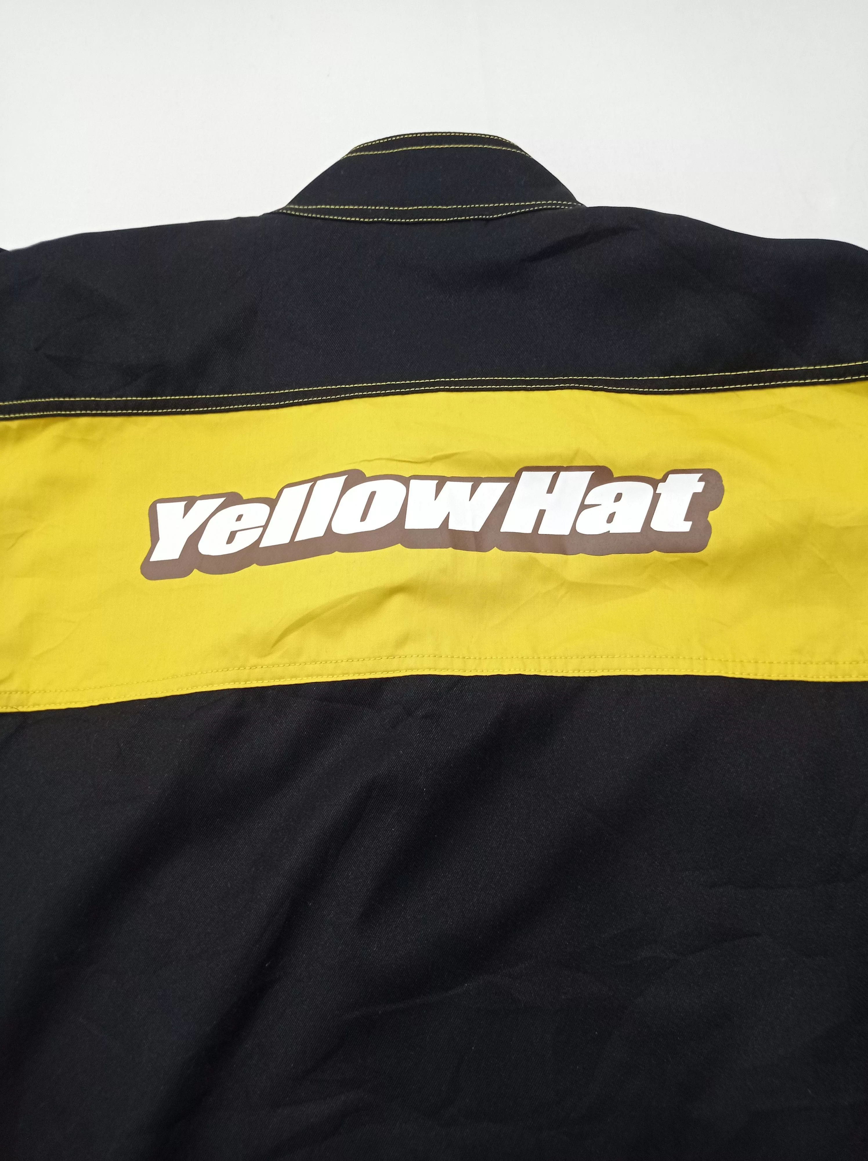 Other Overalls Jumpsuits Other Yellow Hat Coverall Black Workwear