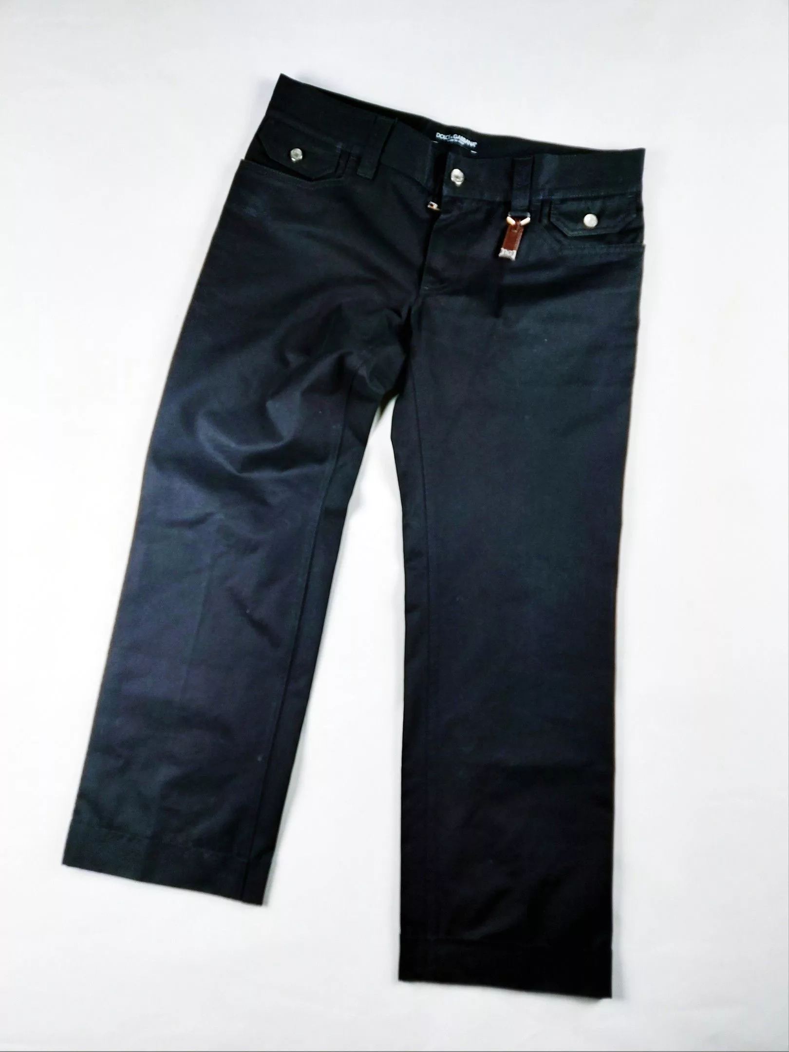 Dolce & Gabbana Cropped Pants Dolce & Gabbana Pants Black