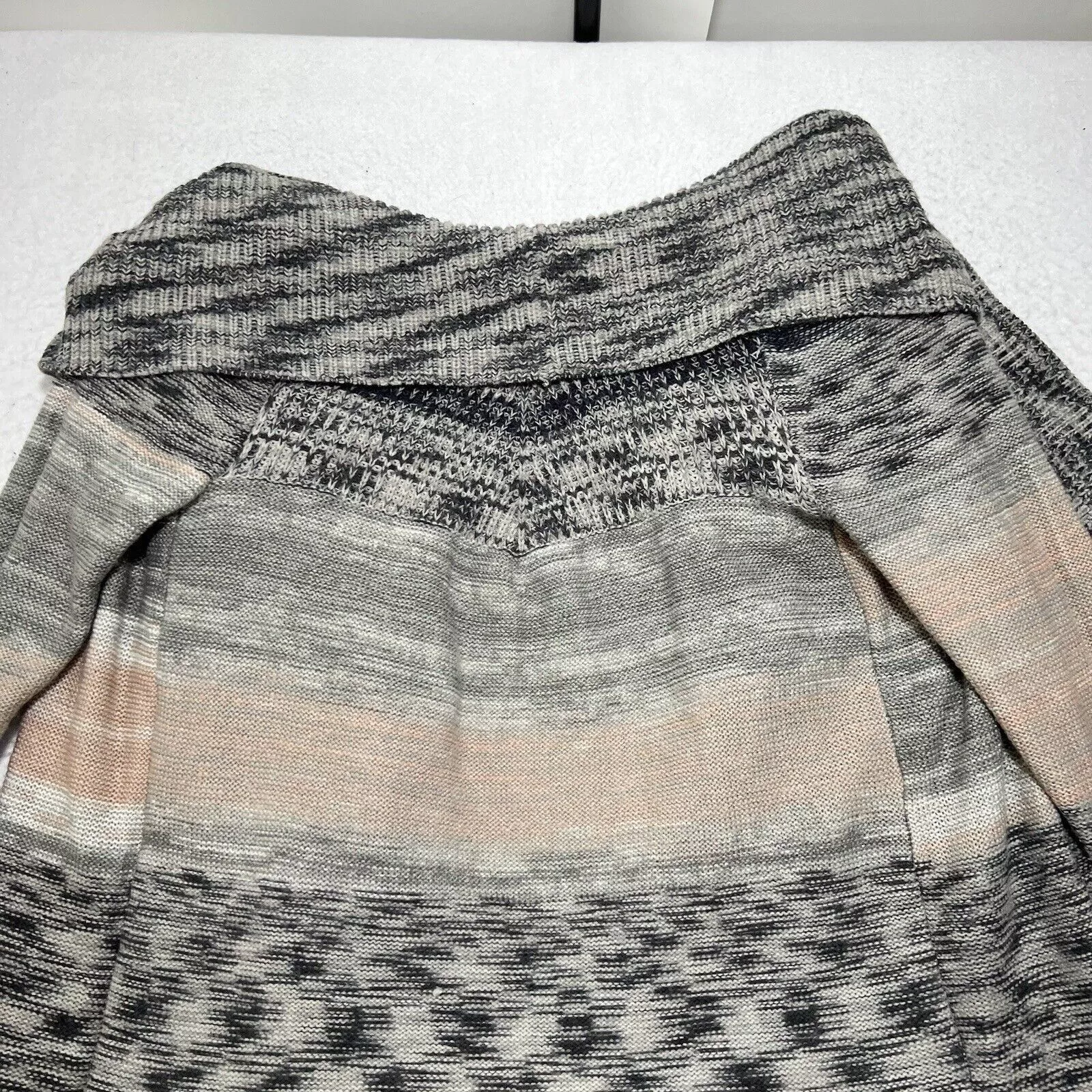 Target Basics Sweaters Target Basics Knox Rose Oversized Cowl Neck Long Sleeve Cardigan Sweater Gray