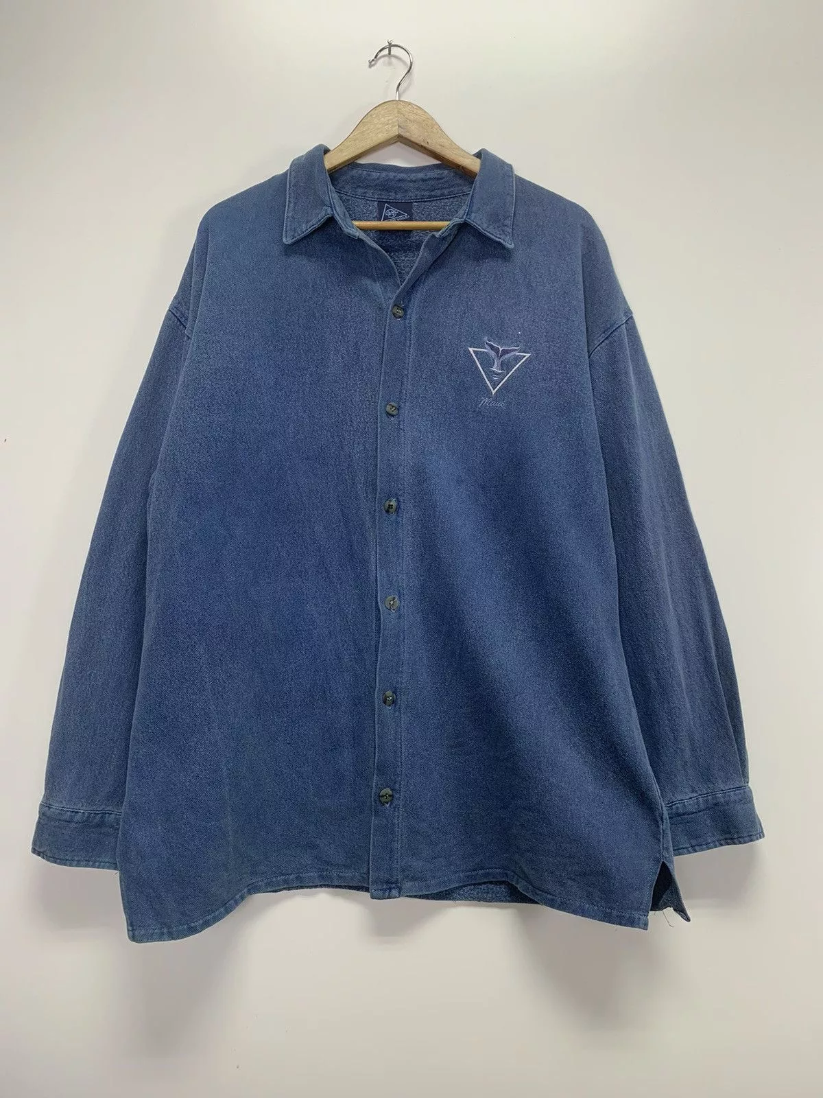 Vintage Shirts Button Ups Vintage Maui Button Up Blue