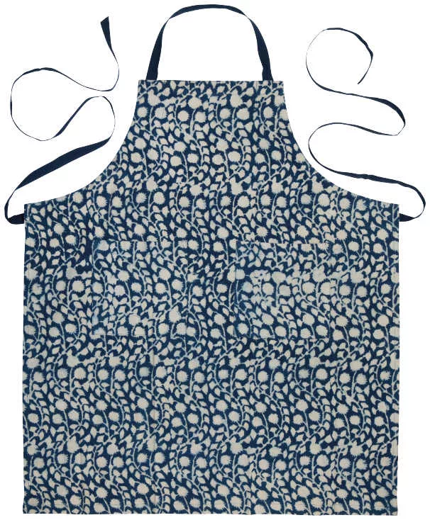 Vinebloom Block Print Apron