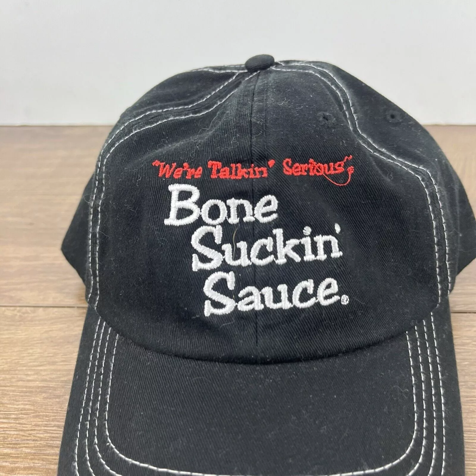 Other Hats Other Bone Suckin' Sauce Hat Adjustable Hat Black Hat Adjustable B