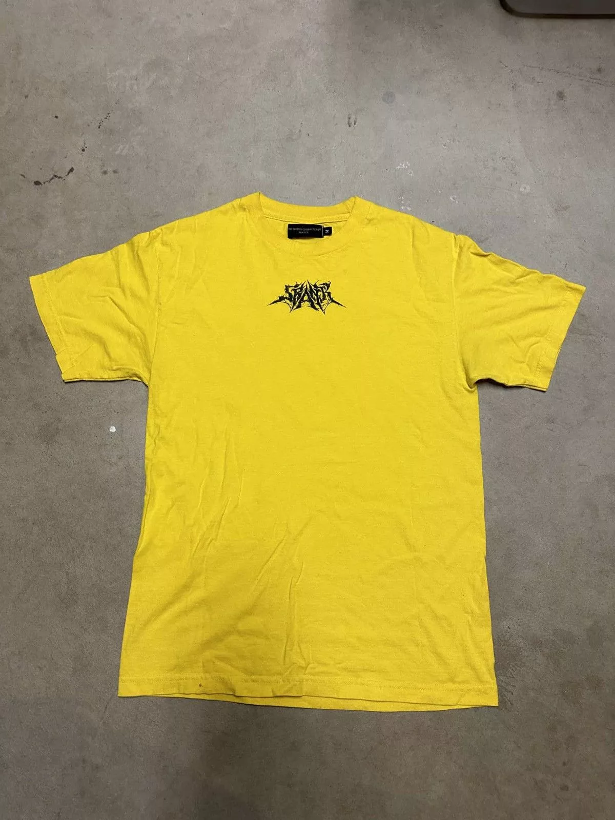 Hidden Characters Short Sleeve T Shirts Hidden Characters OG Hypebeast Forums Tee Yellow Streetwear