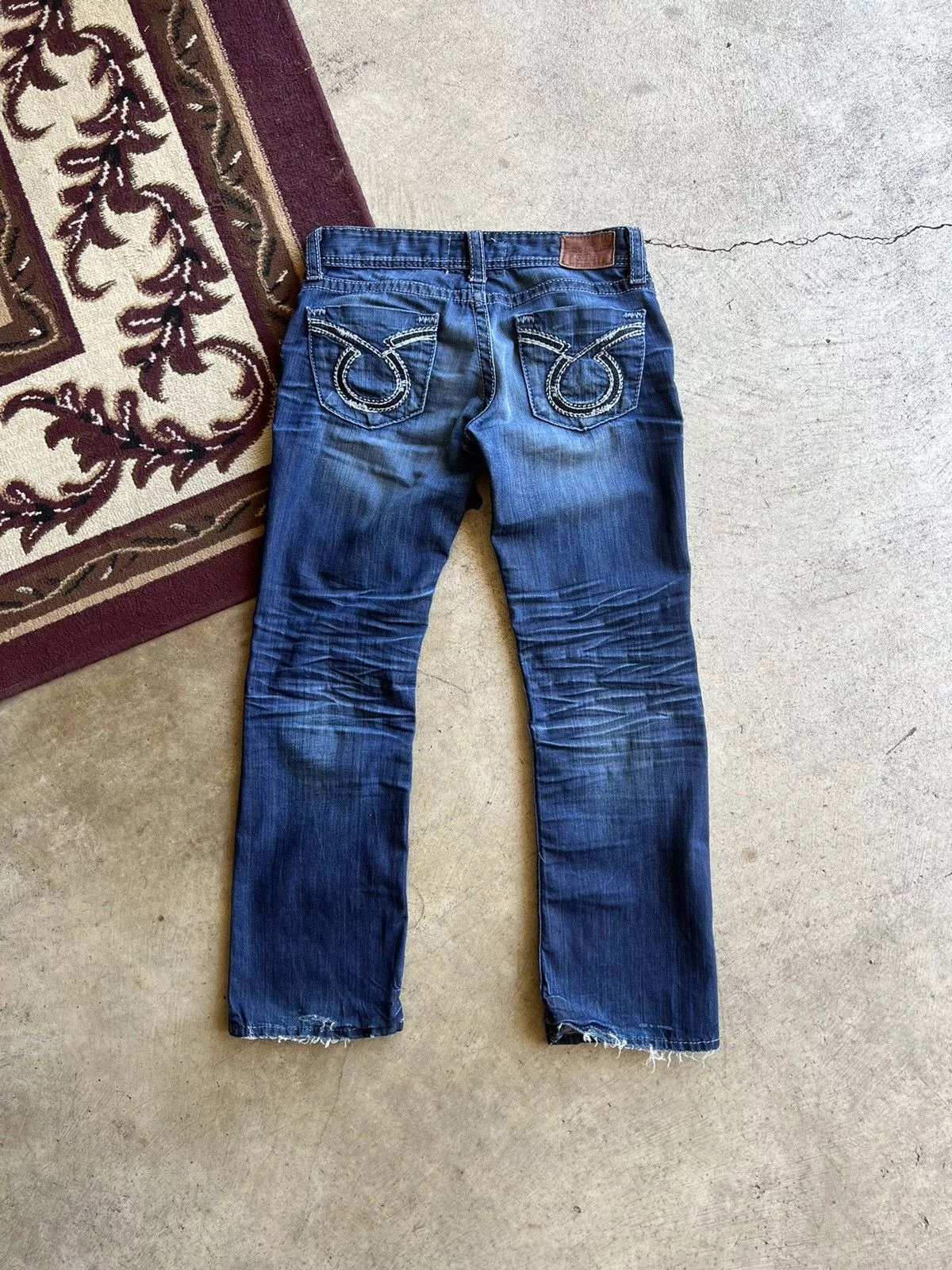 Big Star Denim Big Star × Vintage Y2K Big Star Embroidered Loose Fit Denim “Sophie” Jeans Blue Streetwear