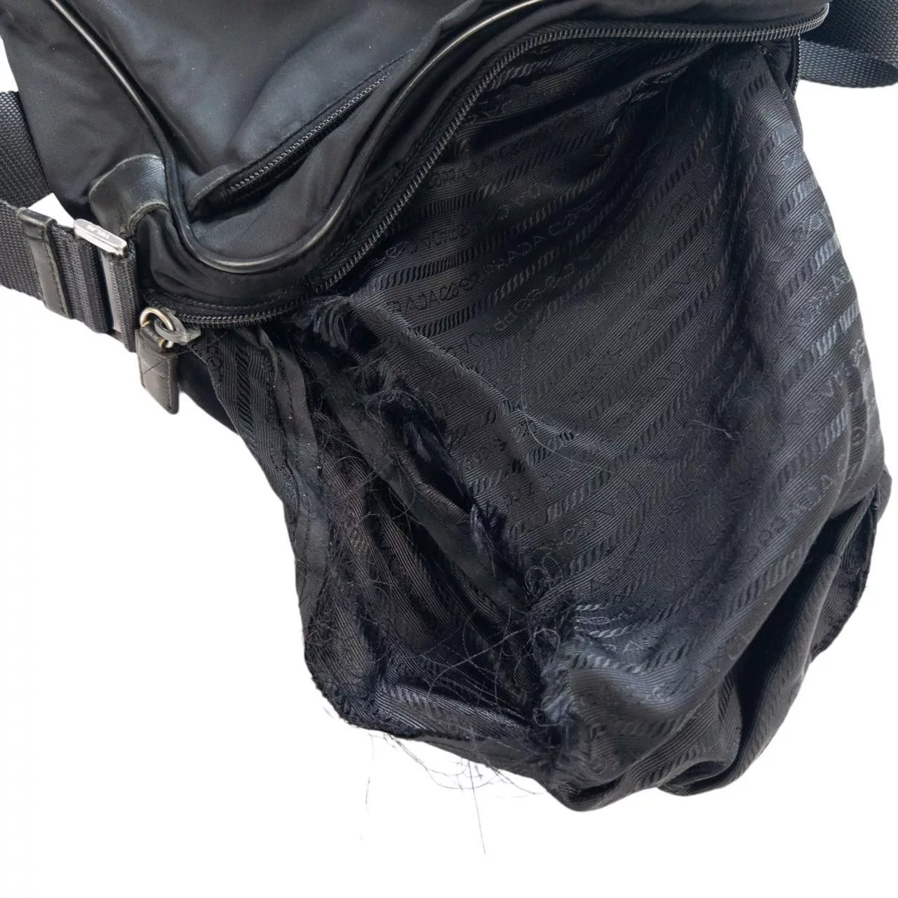 Prada Bags Luggage Vintage Prada Crossbody Bag Black