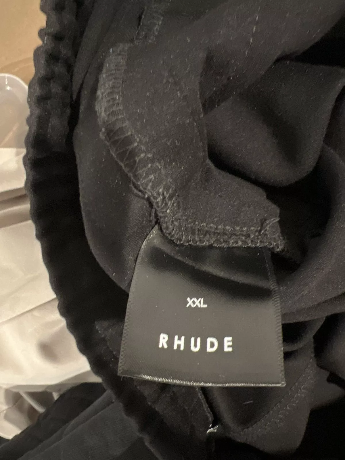 Rhude Shorts RHUDE track shorts Black
